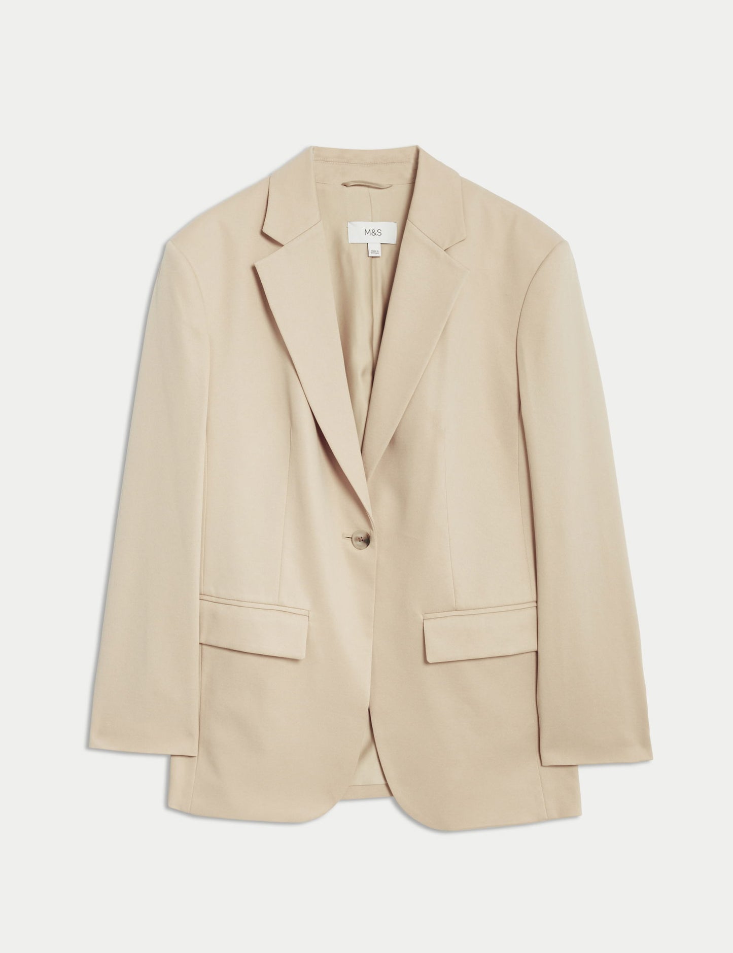 Lyocell™ Relaxed Fit Blazer Ceket