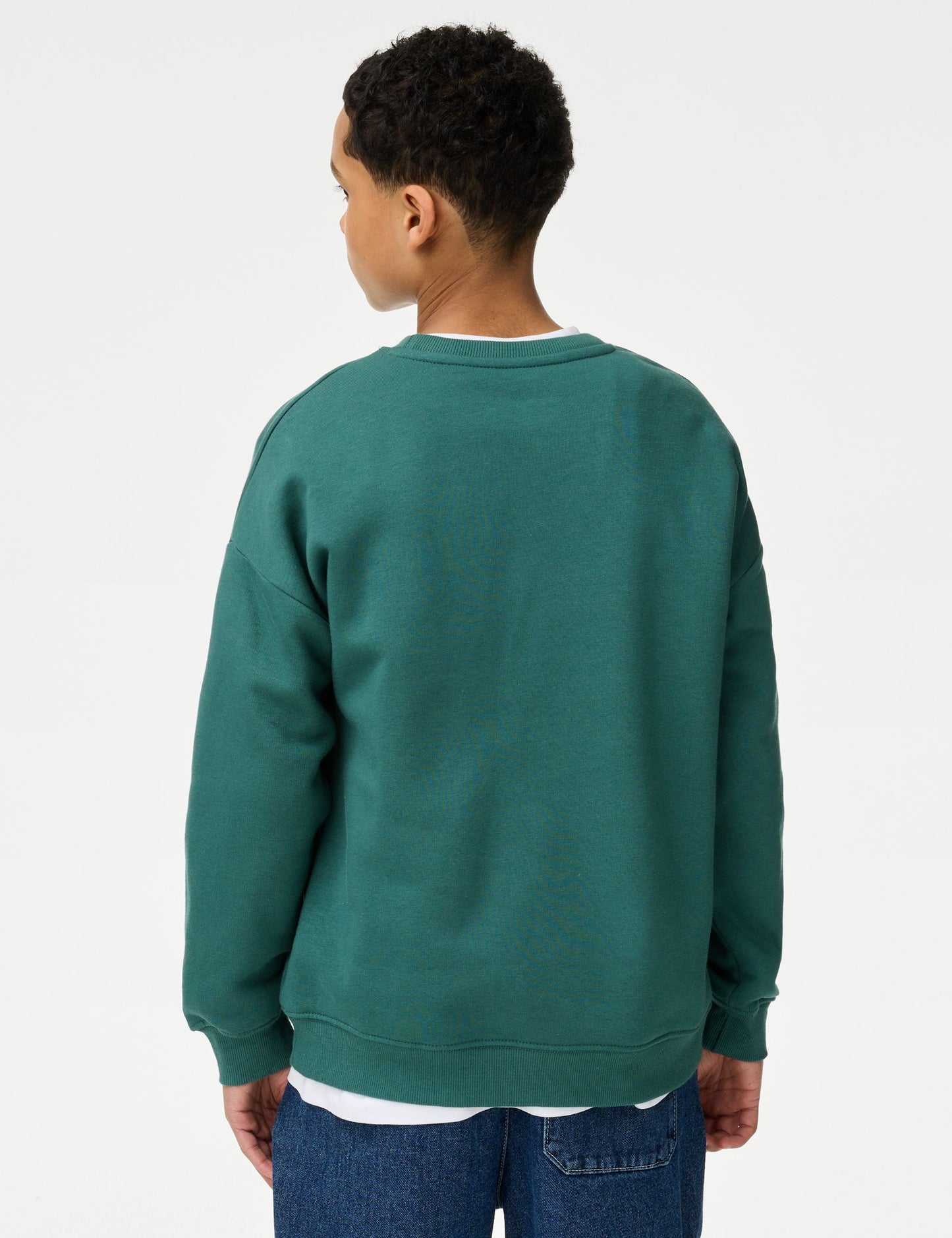 Pamuklu Minecraft Sweatshirt (6-16 Yaş)