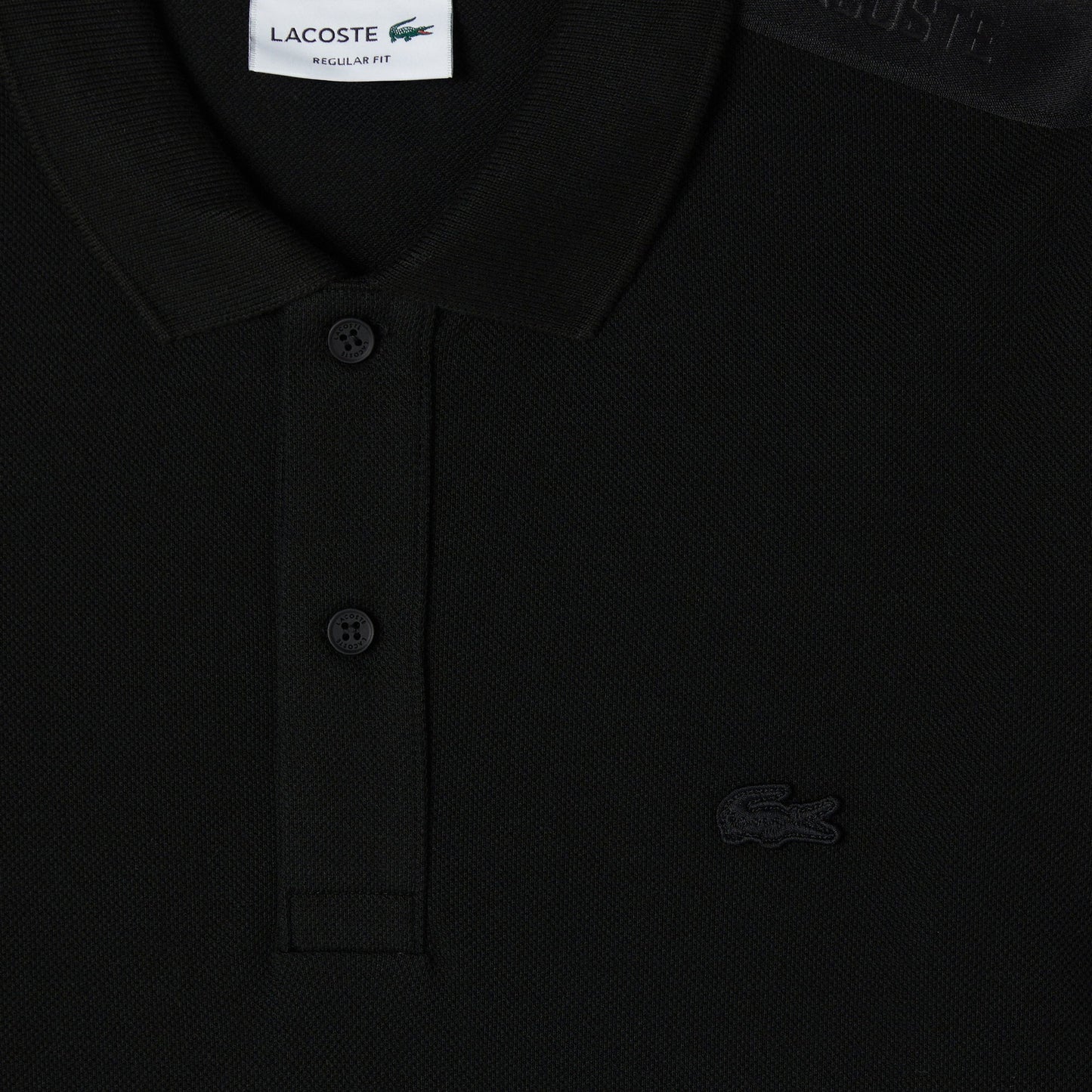 Lacoste Erkek Regular Fit Uzun Kollu Siyah Polo