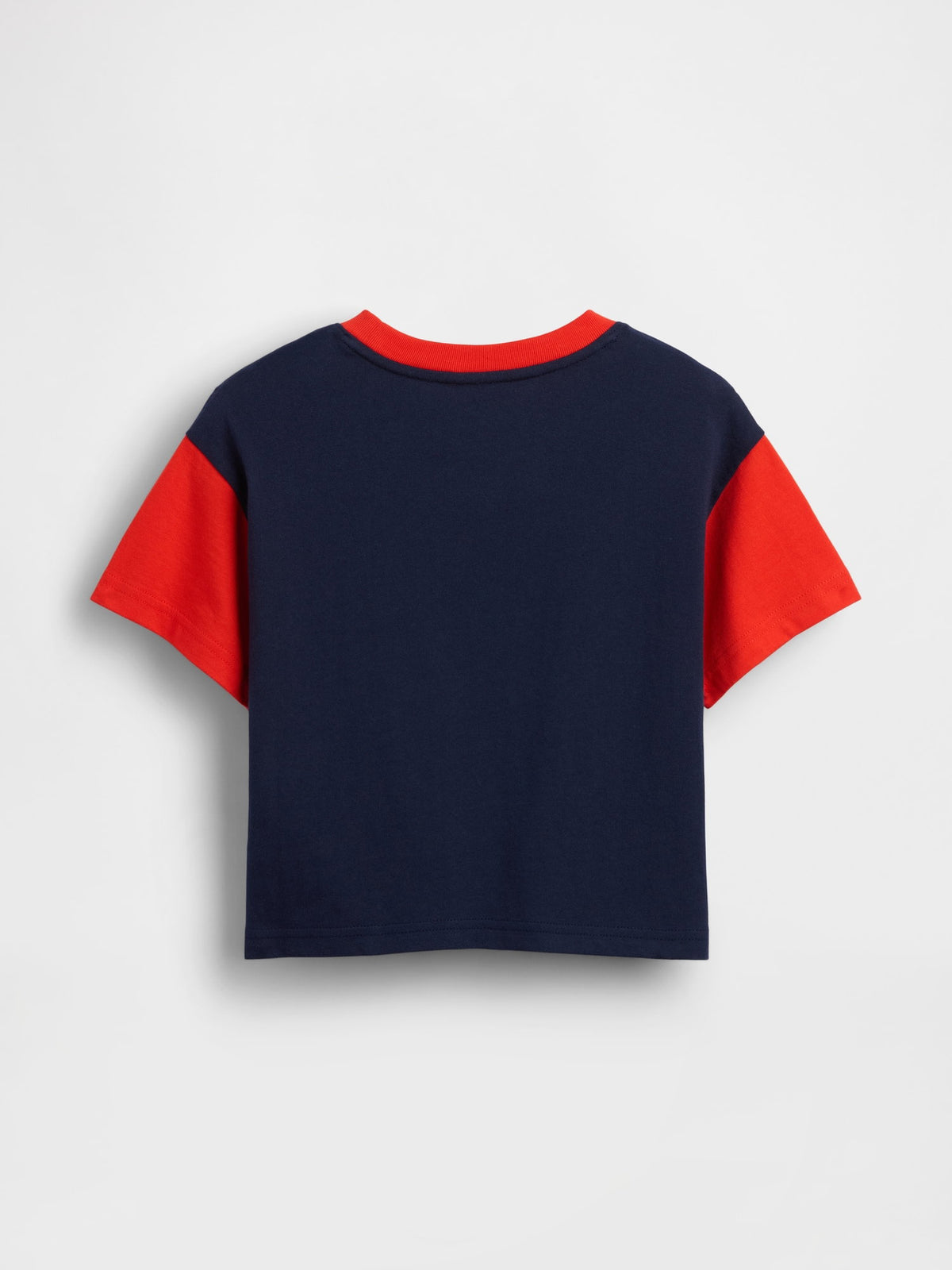 Lacivert Grafik Baskılı T-shirt