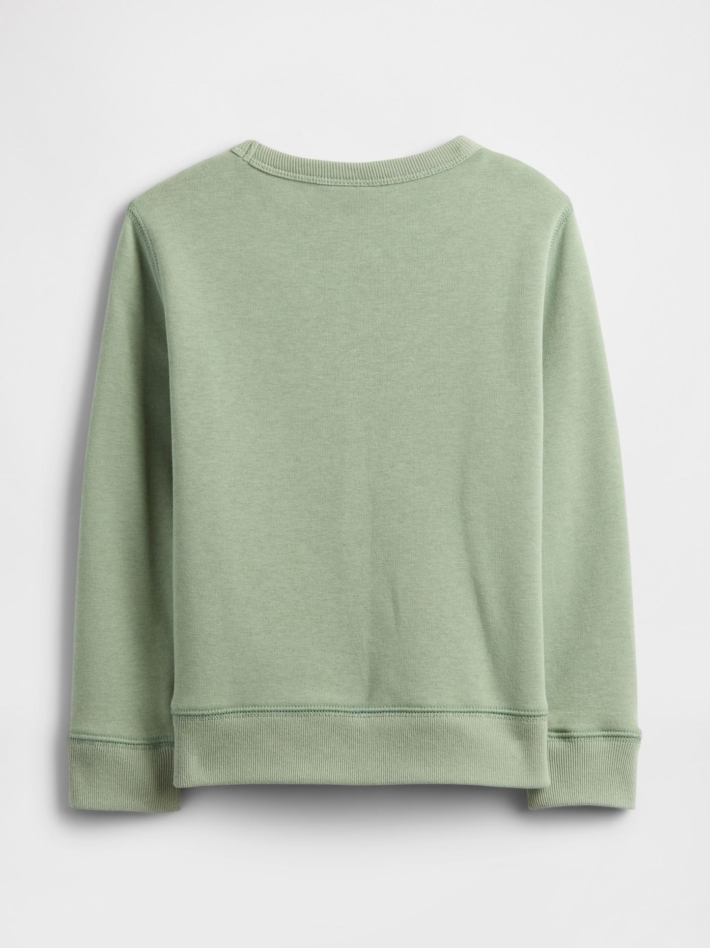 Yeşil Bisiklet Yaka Sweatshirt