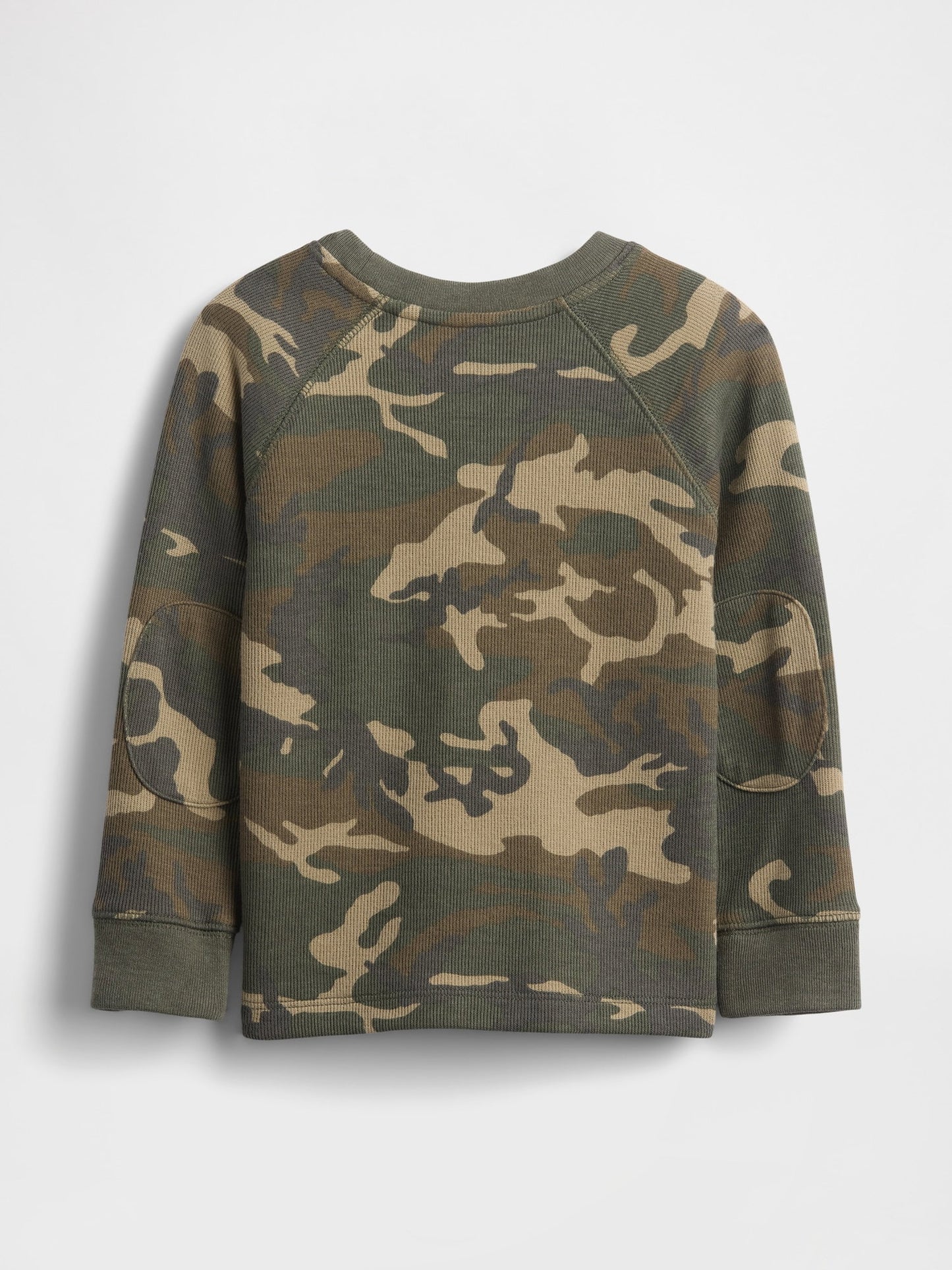 Kamuflaj Brannan Bear Detaylı Textured T-shirt