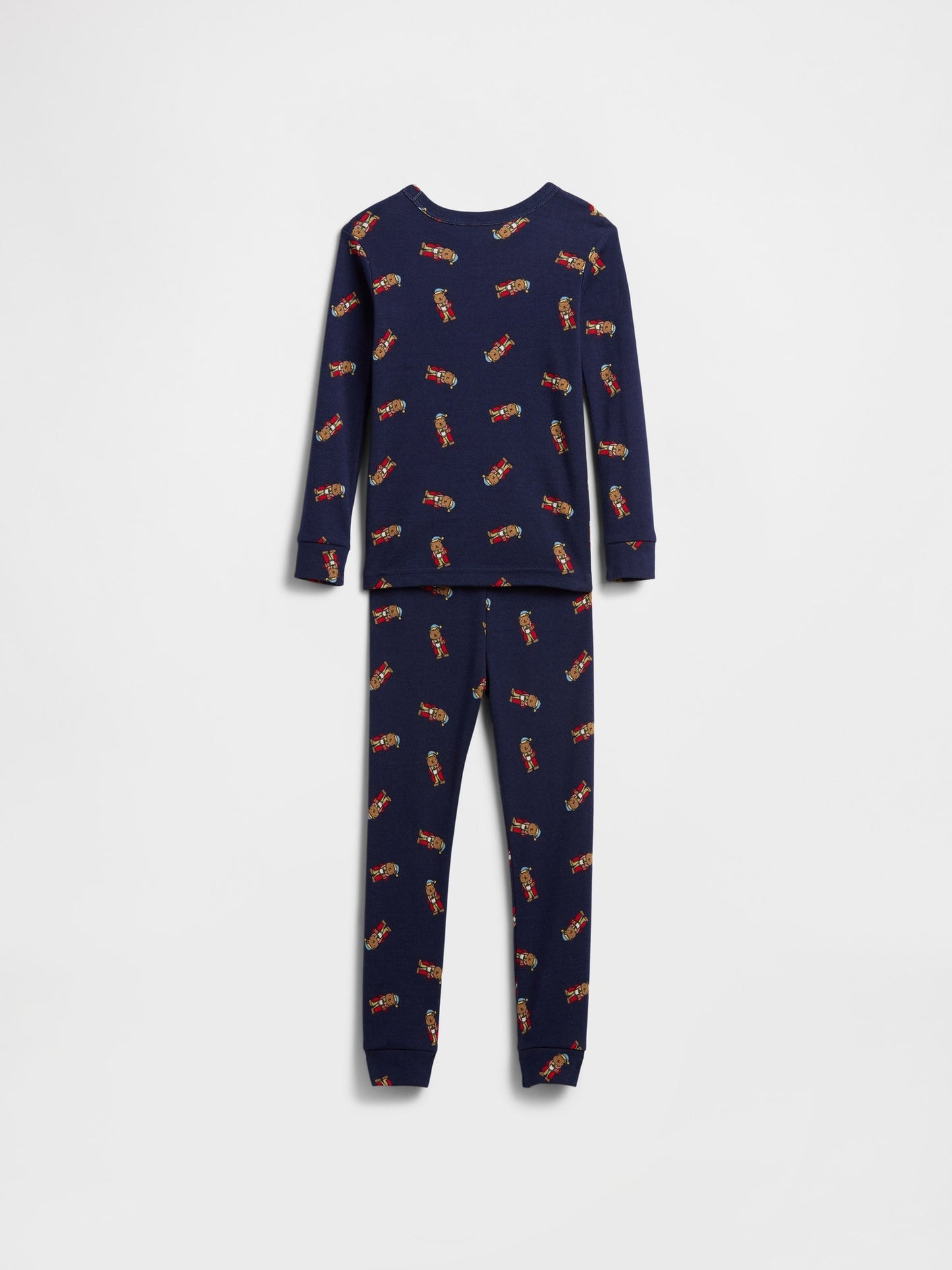 Lacivert %100 Organik Pamuk Brannan Bear Pijama Takımı