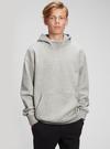Pembe Oversize Kapüşonlu Sweatshirt