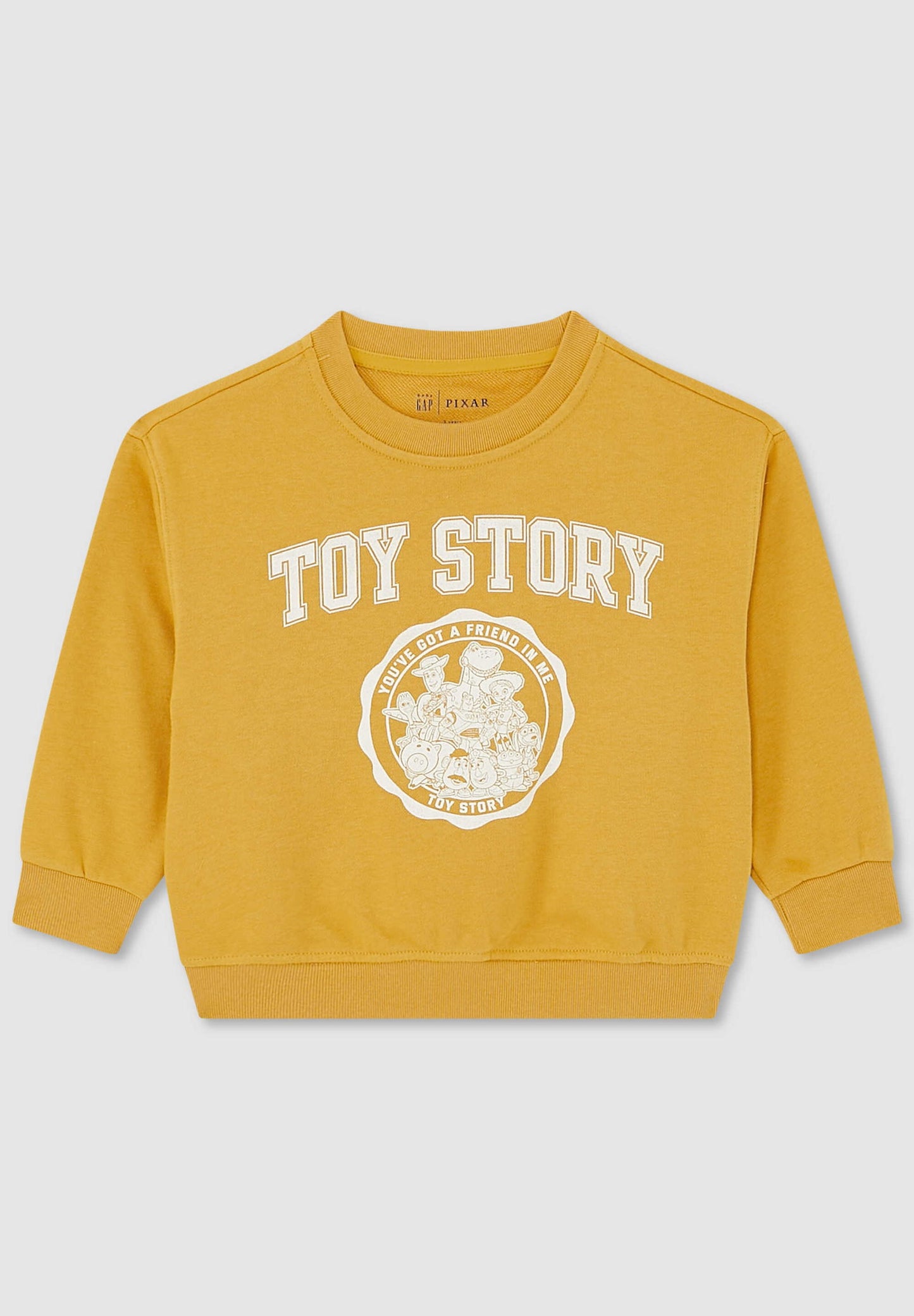 Sarı Disney Toy Story Grafikli Sweatshirt
