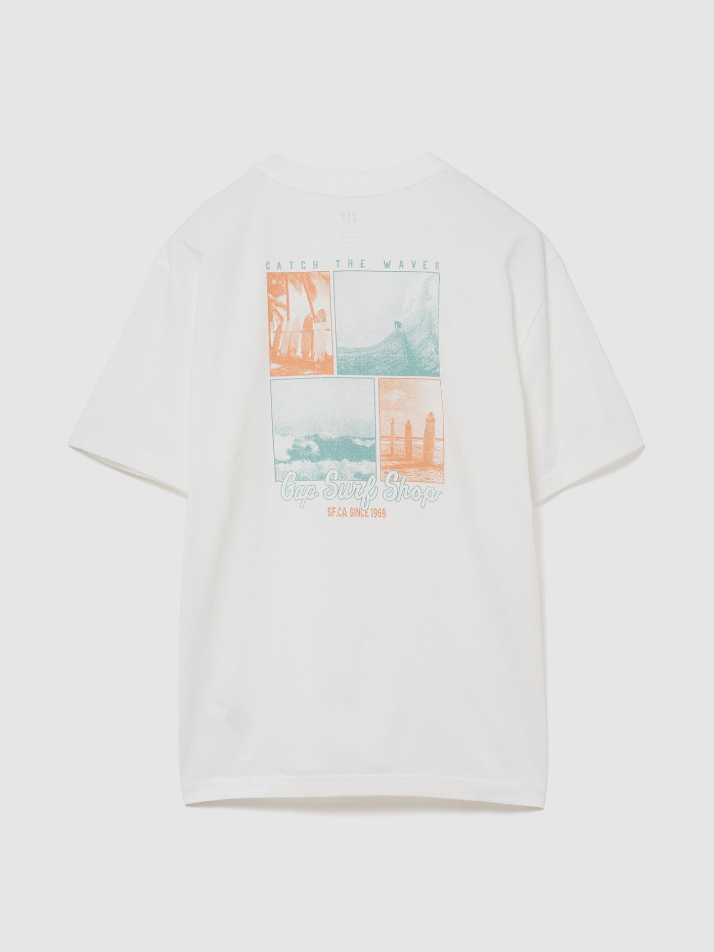 Beyaz Everyday Soft Relaxed Grafik Baskılı T-shirt