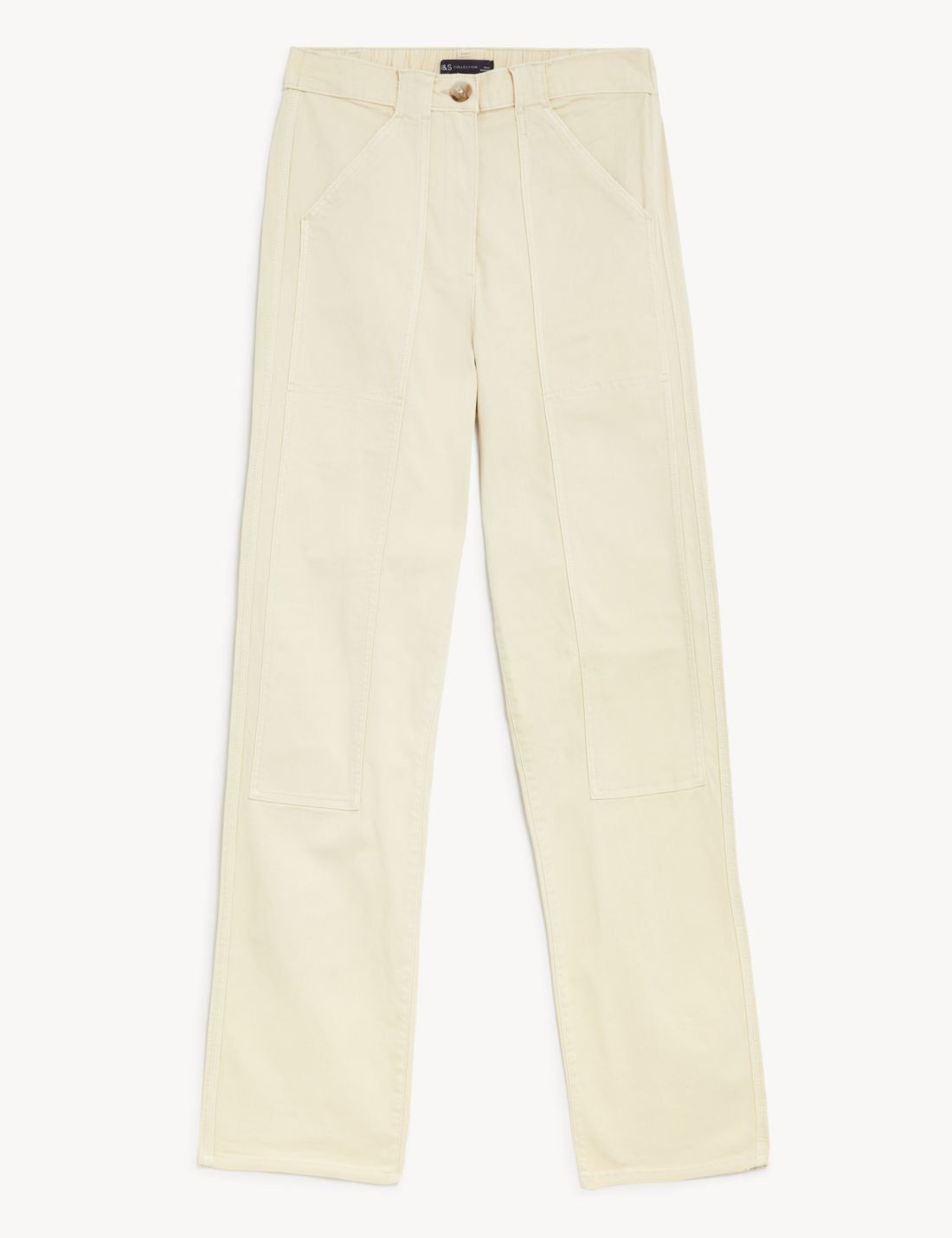 Yüksek Bel Relaxed Fit Pantolon