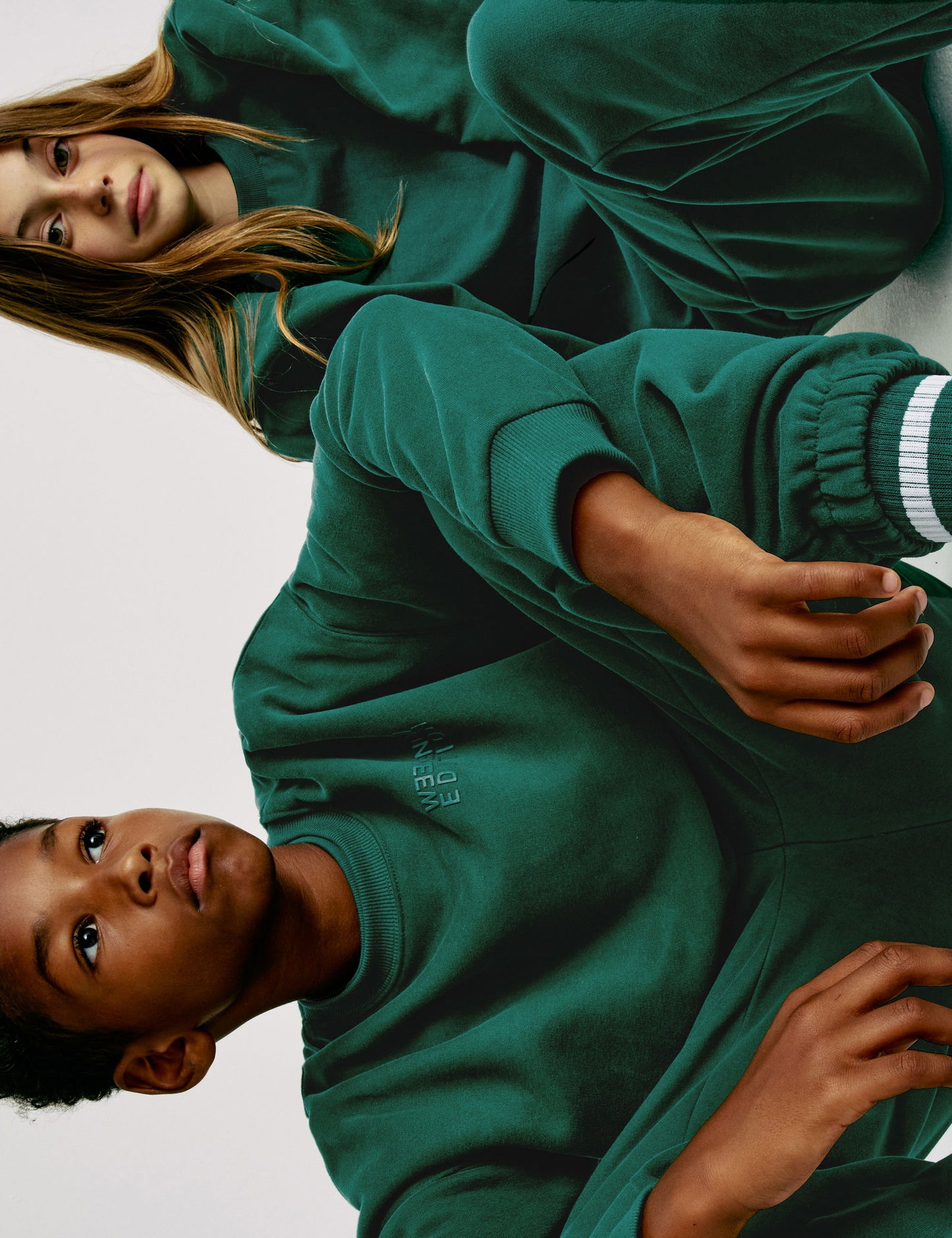 Pamuk Karışımlı Slogan Sweatshirt (6-16 yaş)