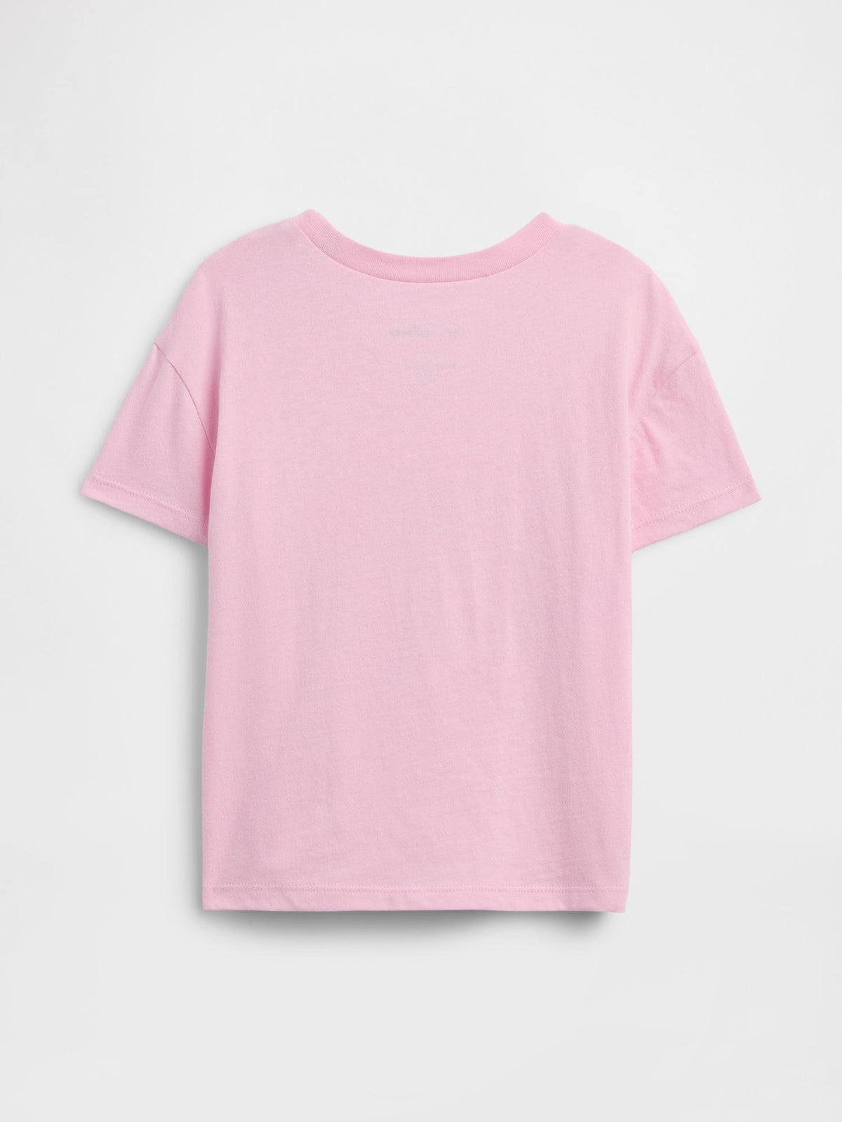 Açık Pembe Disney Grafik Baskılı T-shirt
