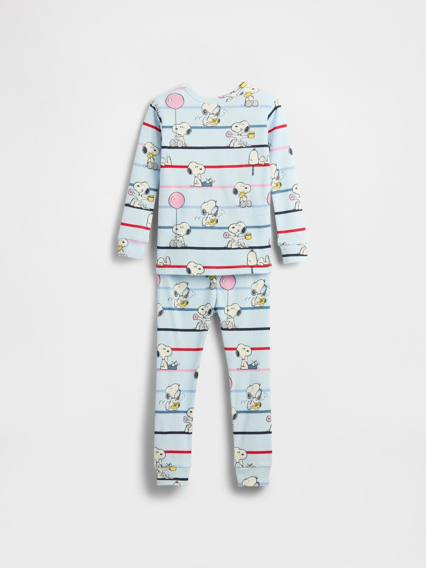 Kırık Beyaz Snoopy Brushed Organik Pamuk Pijama Takımı