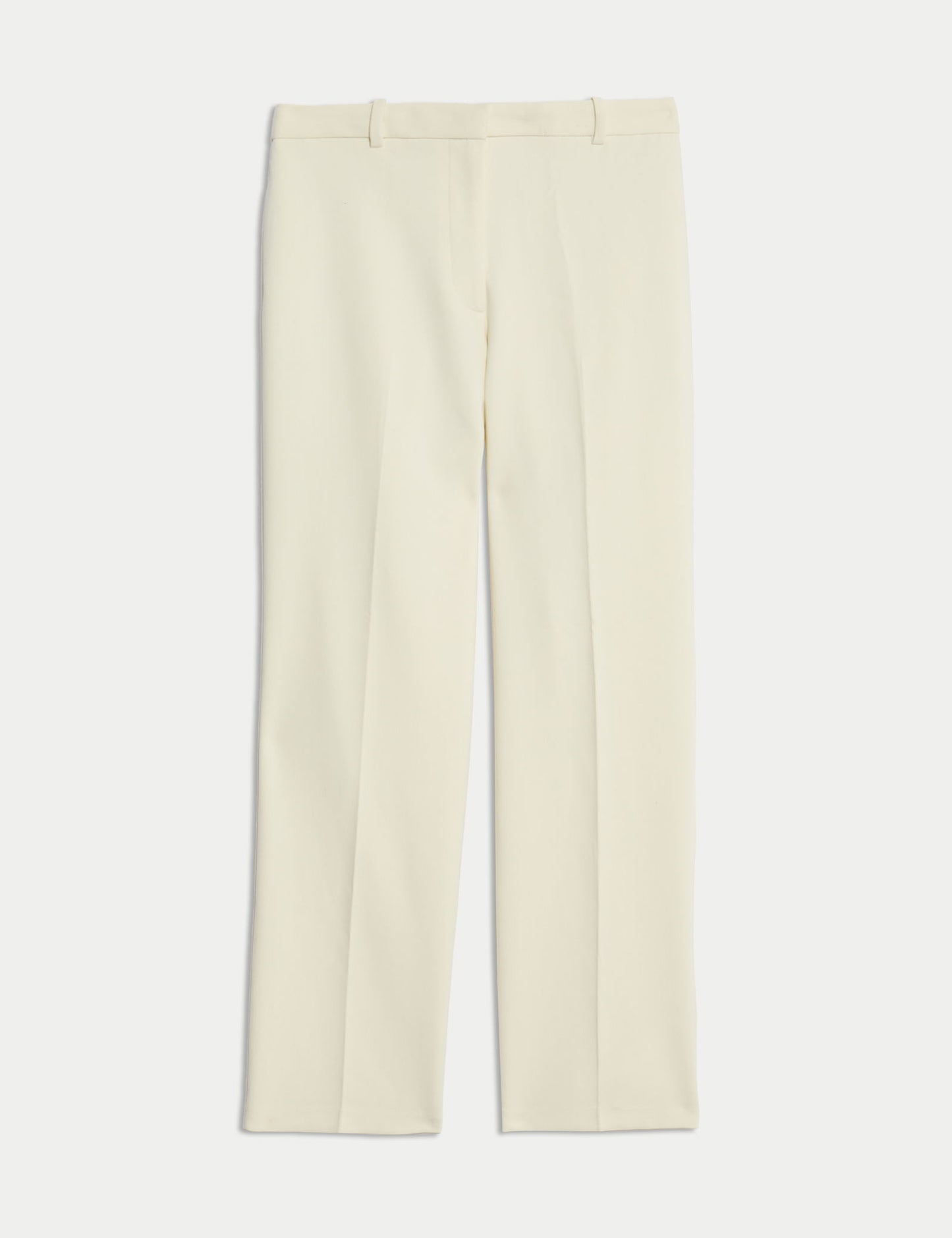 Yüksek Bel Straight Leg Pantolon