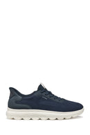 Geox Erkek Lacivert U Spherica Plus A - Knit.te + Sy Bağcıklı Sneaker
