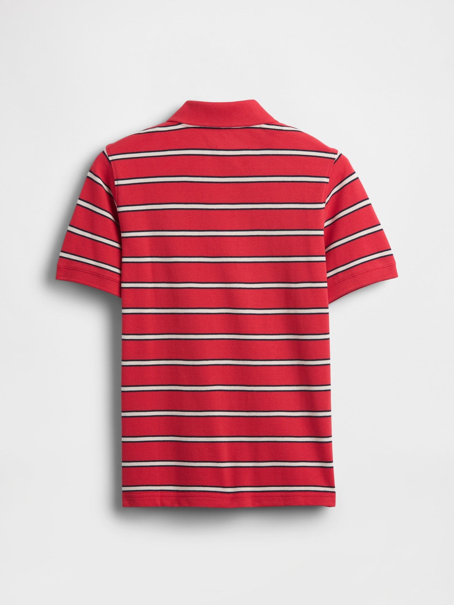 Kırmızı Gap Logo Pique Polo T-shirt