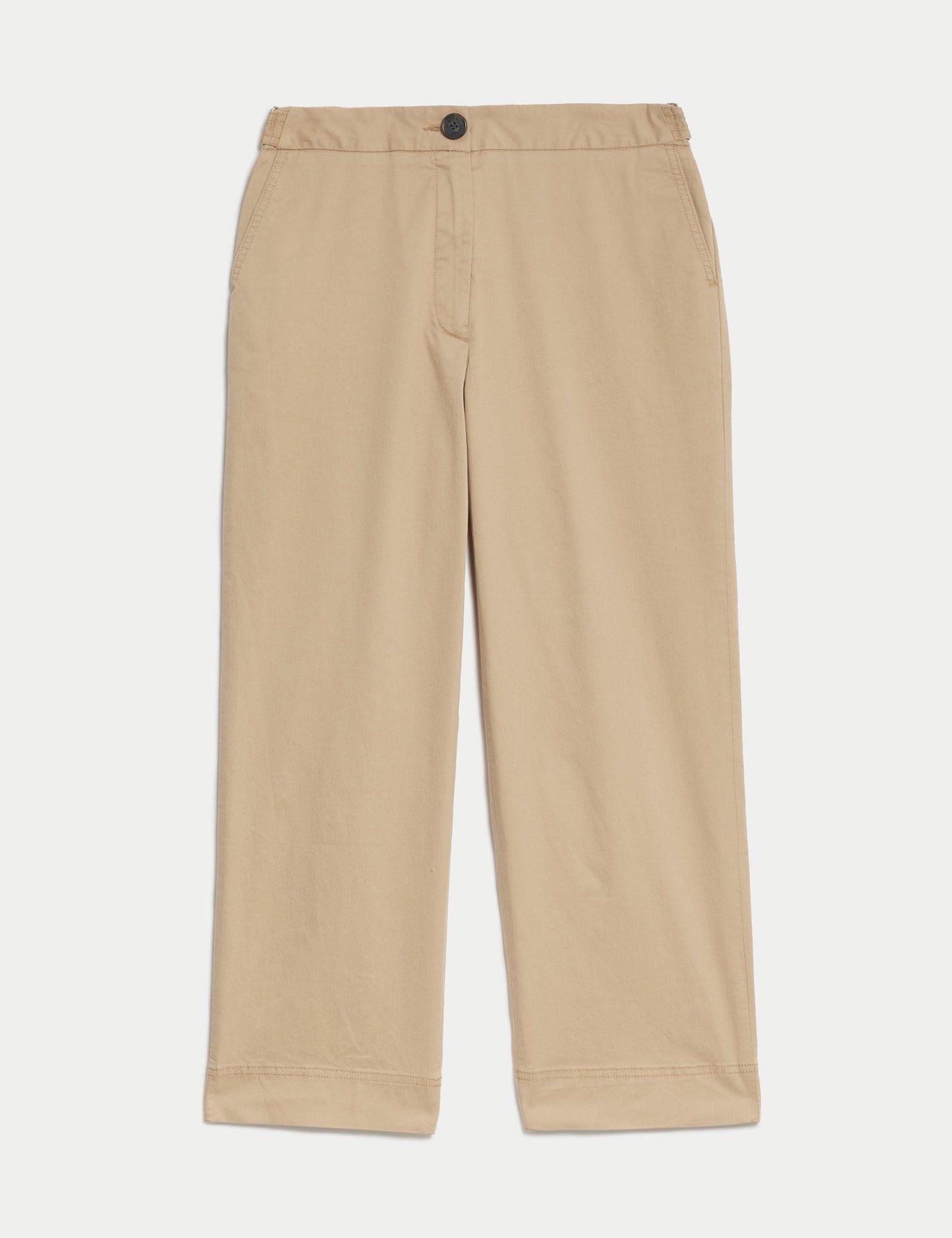 Jaeger Regular Fit Yüksek Bel Crop Pantolon