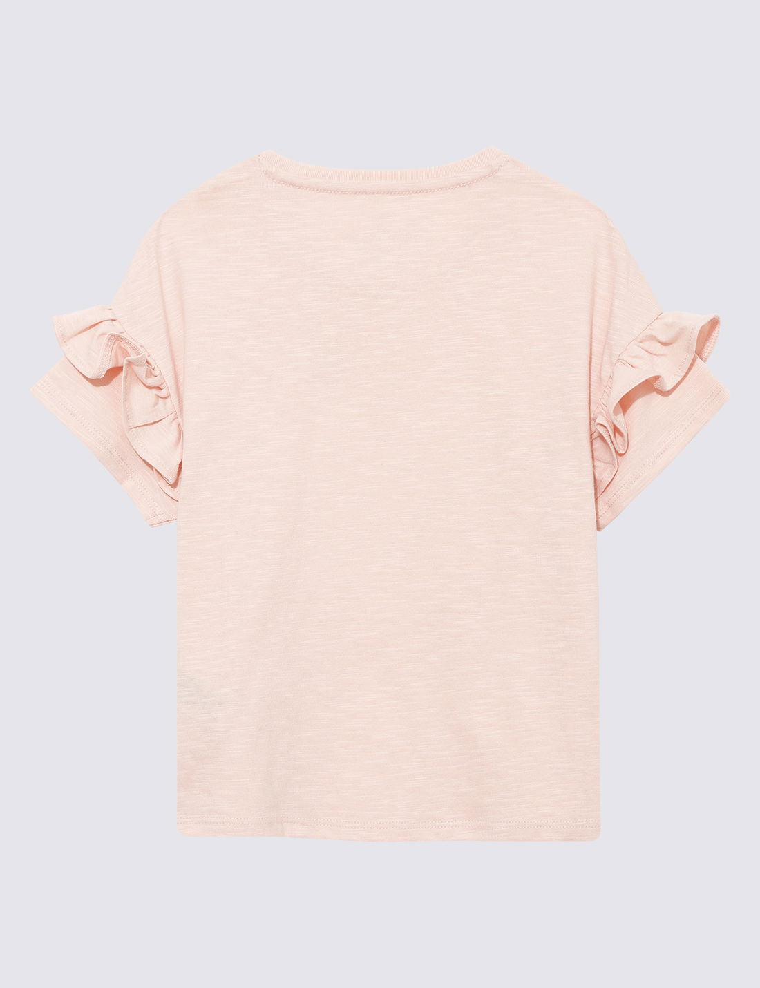 Saf Pamuklu Kısa Kollu T-shirt (2-8 Yaş)