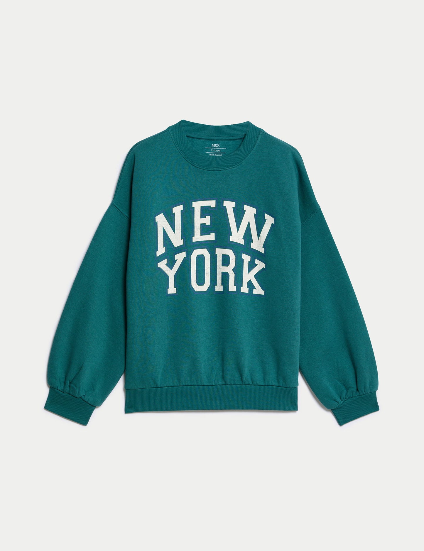 Pamuklu Grafik Detaylı Sweatshirt