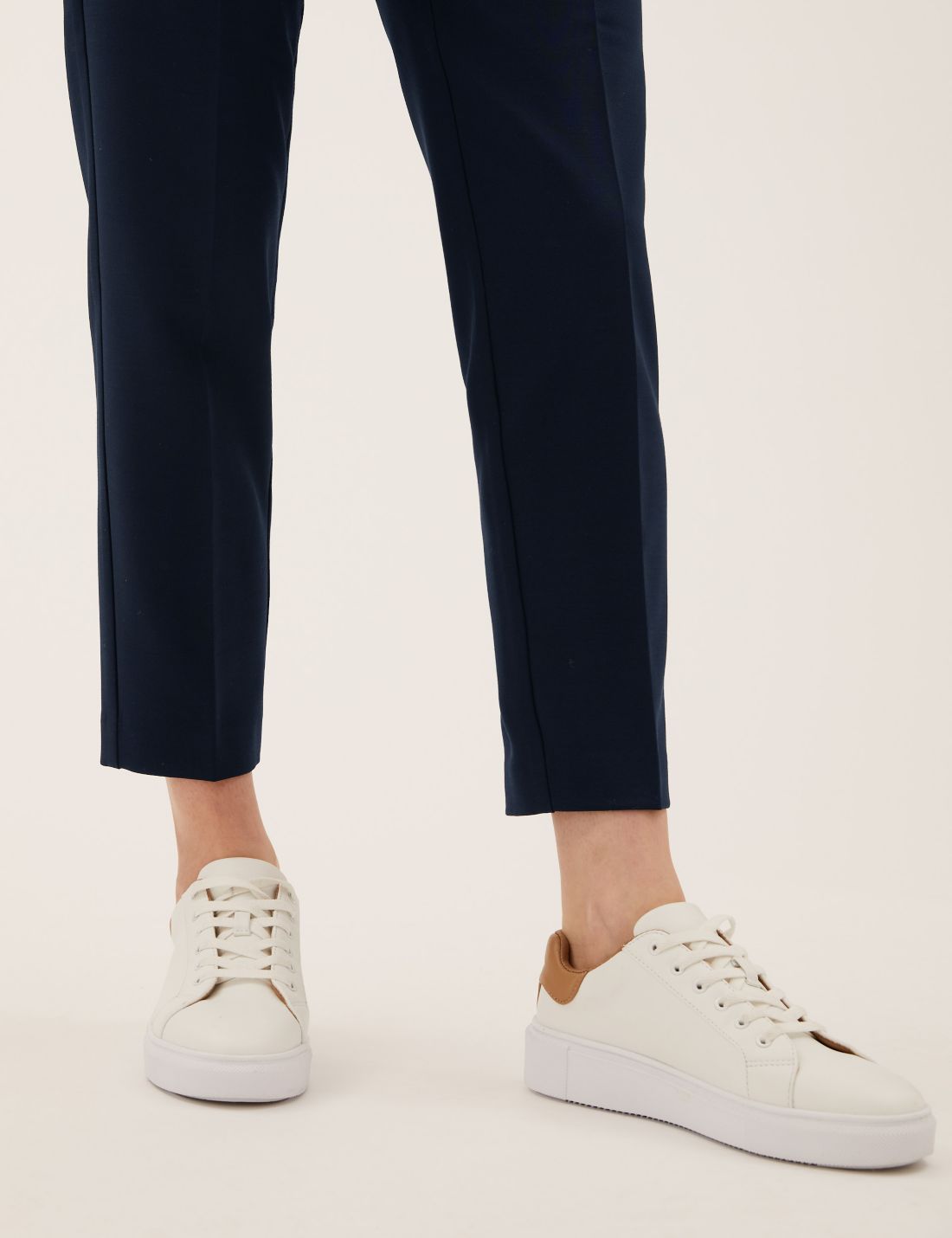Yüksek Bel Tapered Fit Pantolon