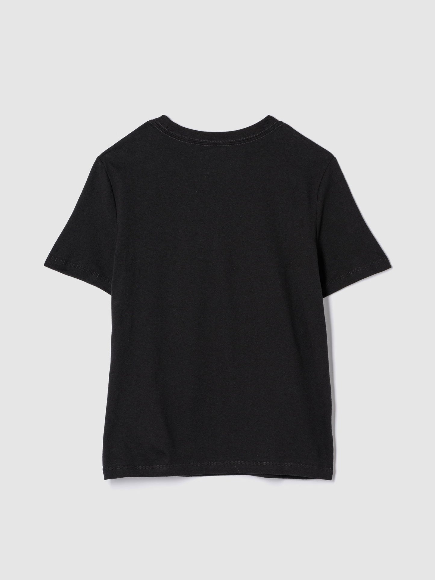 Siyah Minecraft Grafikli T-shirt