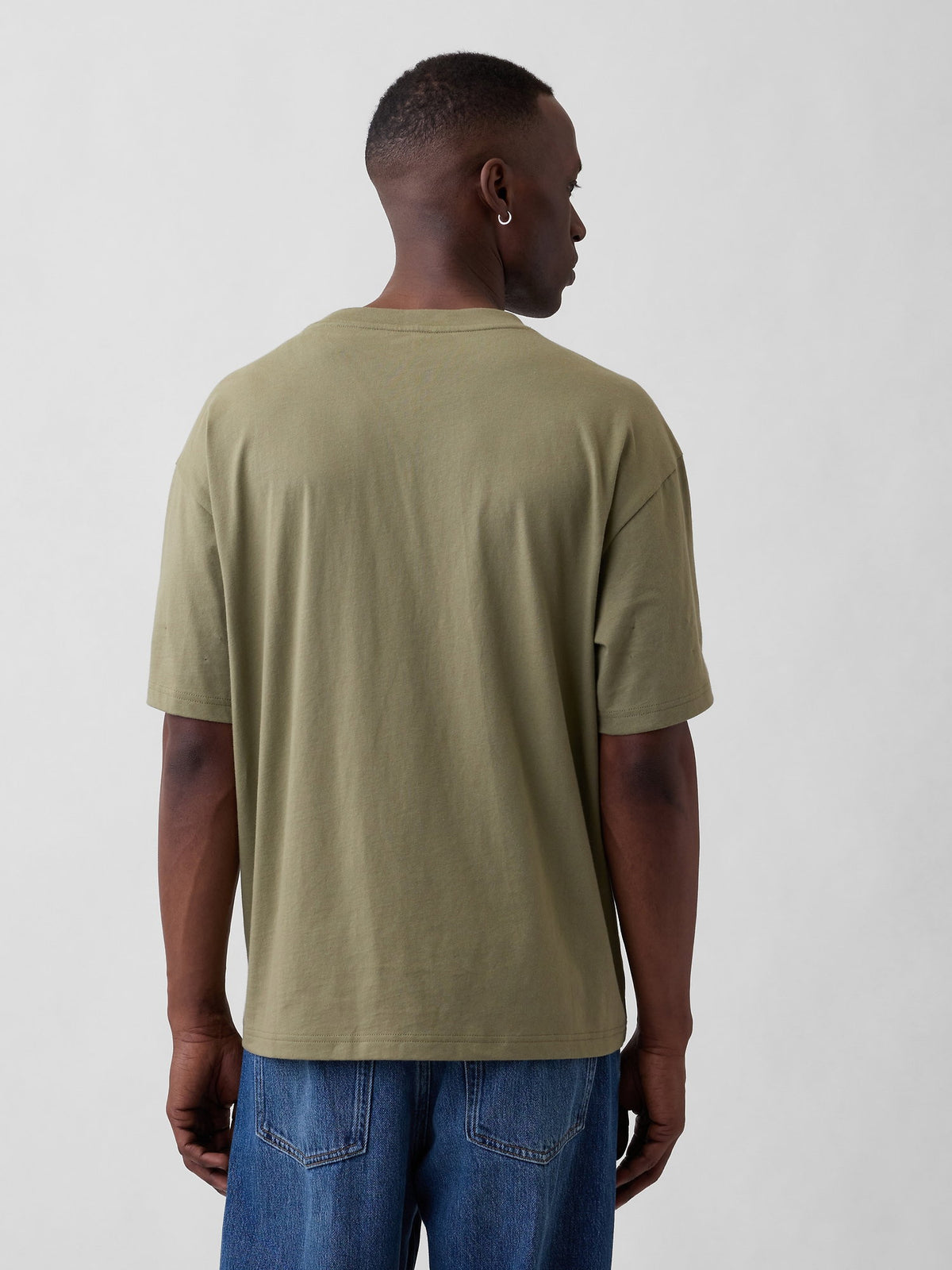 Haki Vintagesoft Boxy Gap Logo T-shirt