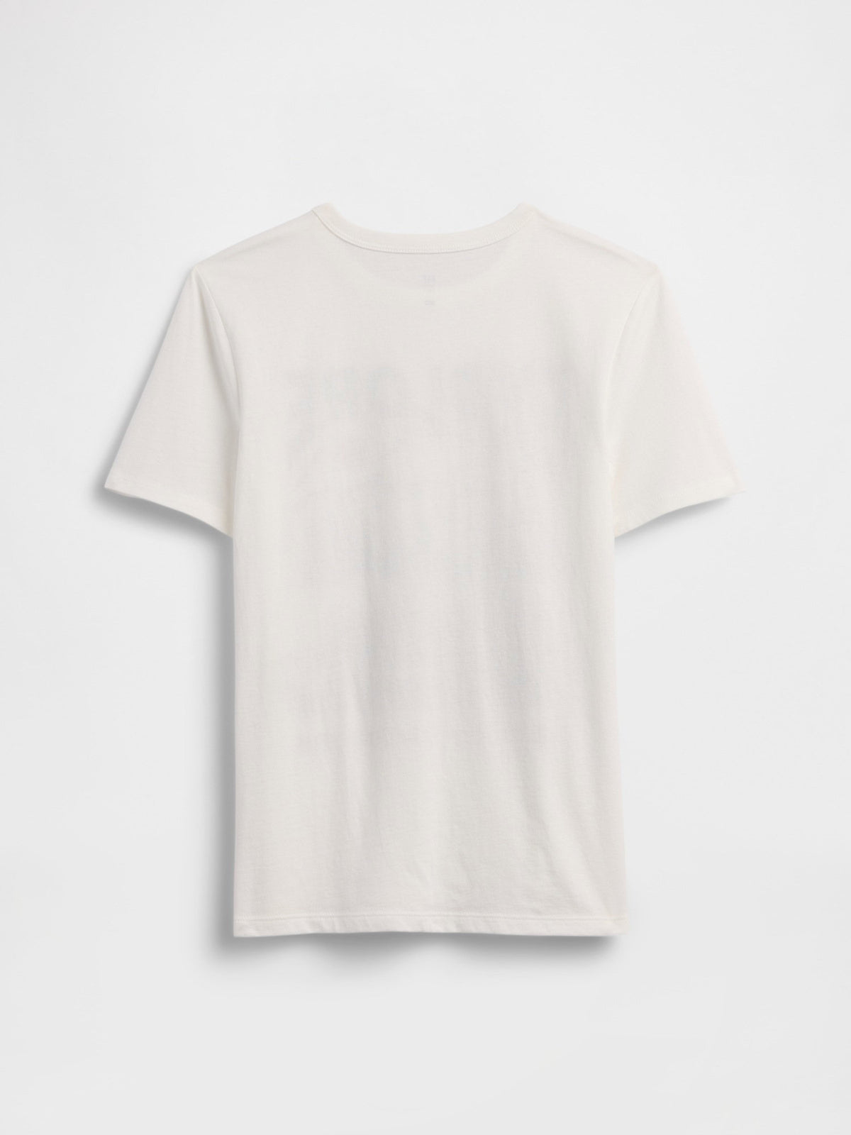 Beyaz Grafik Baskılı T-shirt
