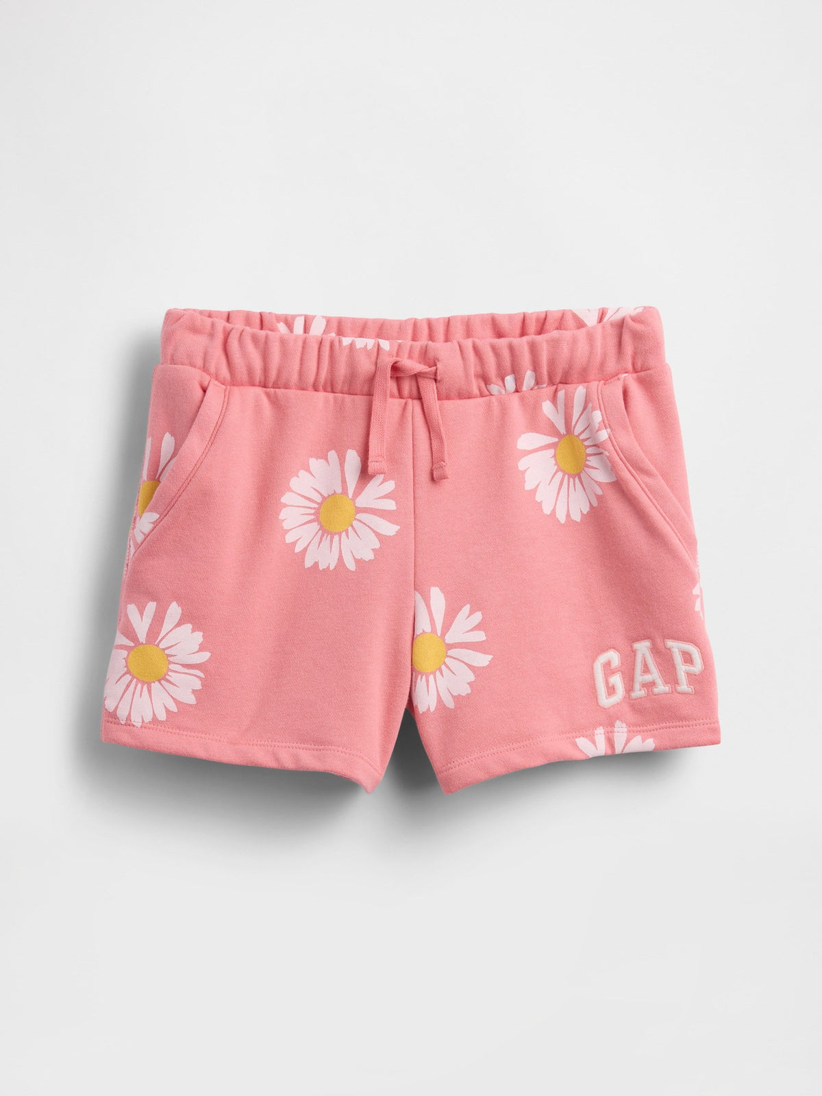 Lila Gap Logo Fransız Havlu Kumaş Pull-on Şort