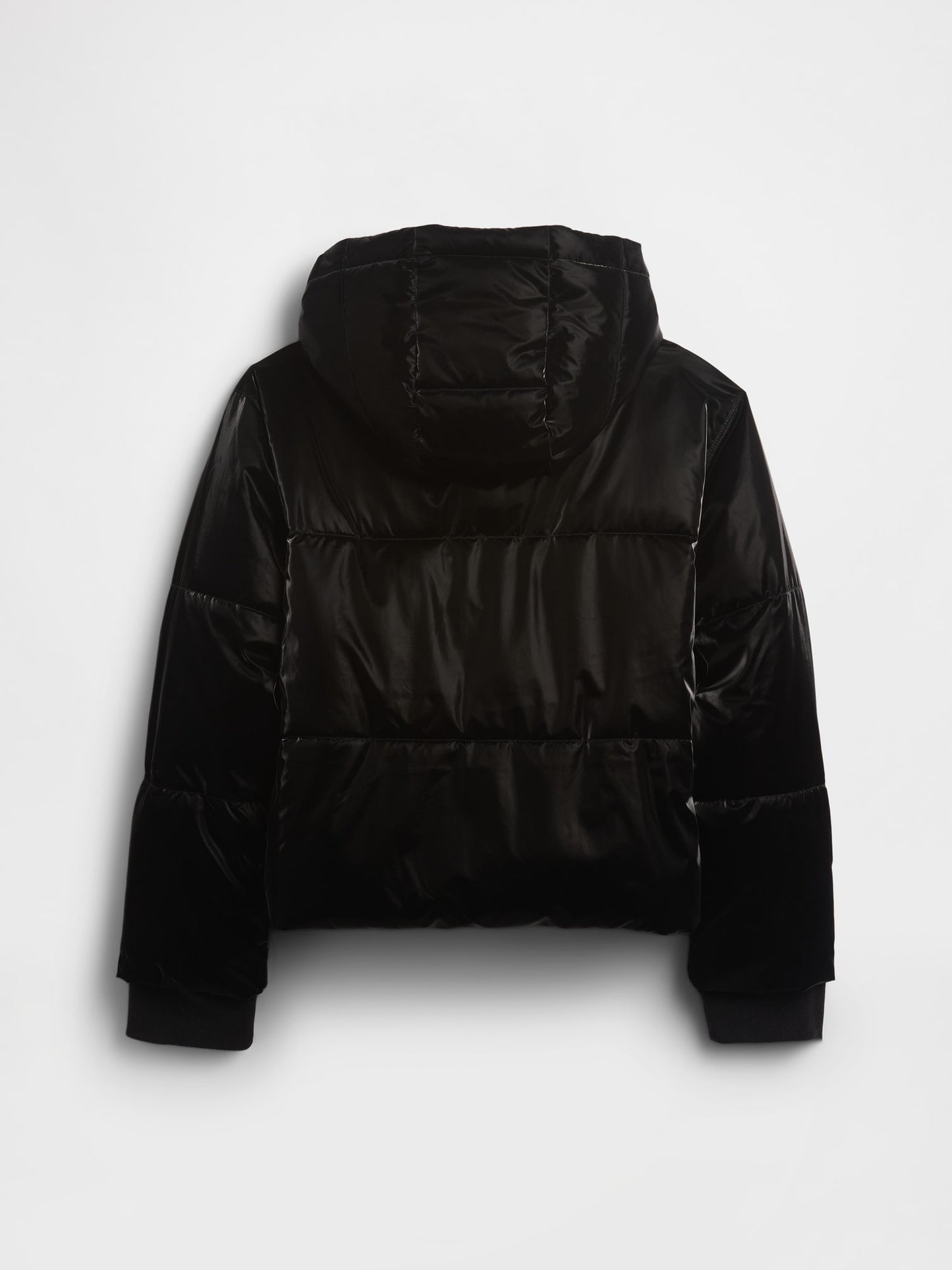 Siyah Coldcontrol Max Shine Şişme Puffer Mont