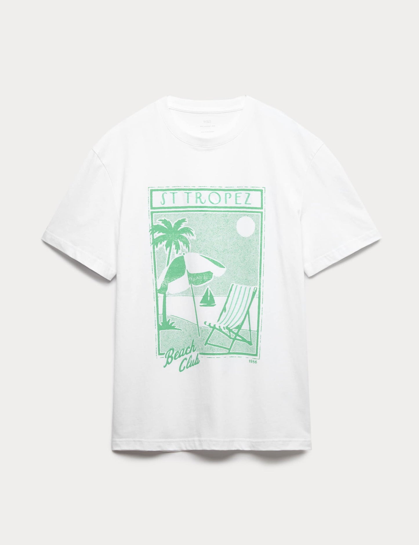 Desenli Pamuklu T-shirt