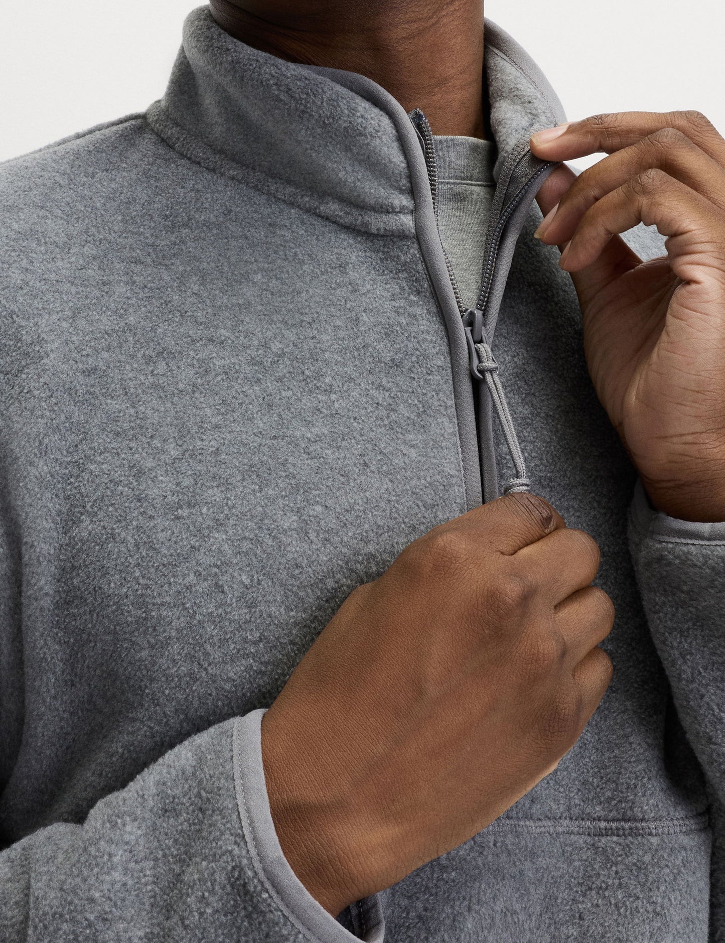 Yarım Fermuarlı Sweatshirt