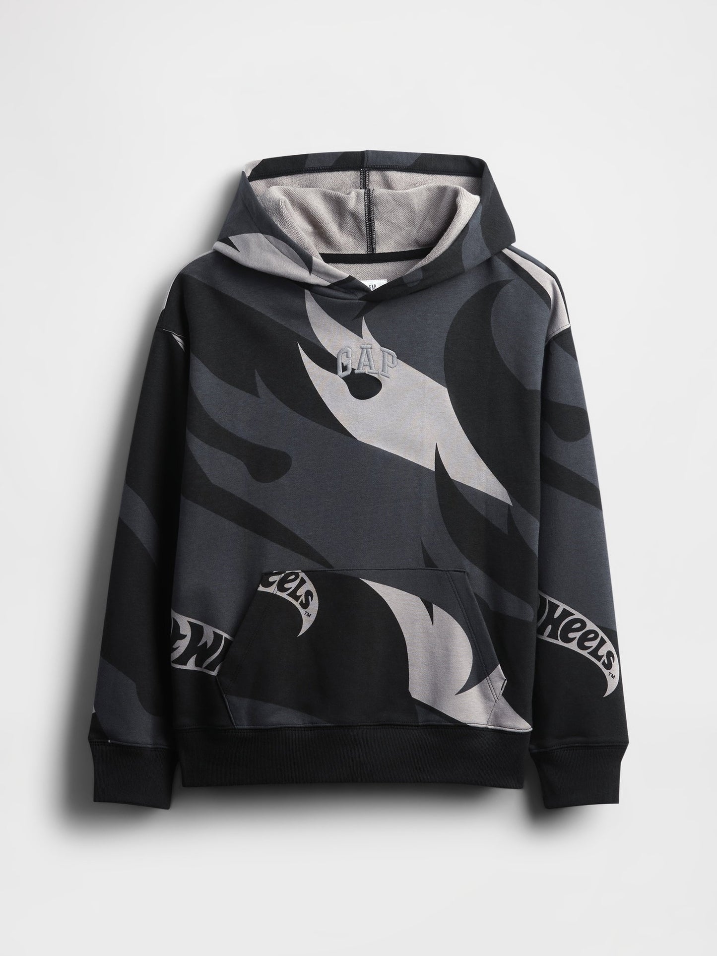 Gri Relaxed Gap Logo Kapüşonlu Sweatshirt