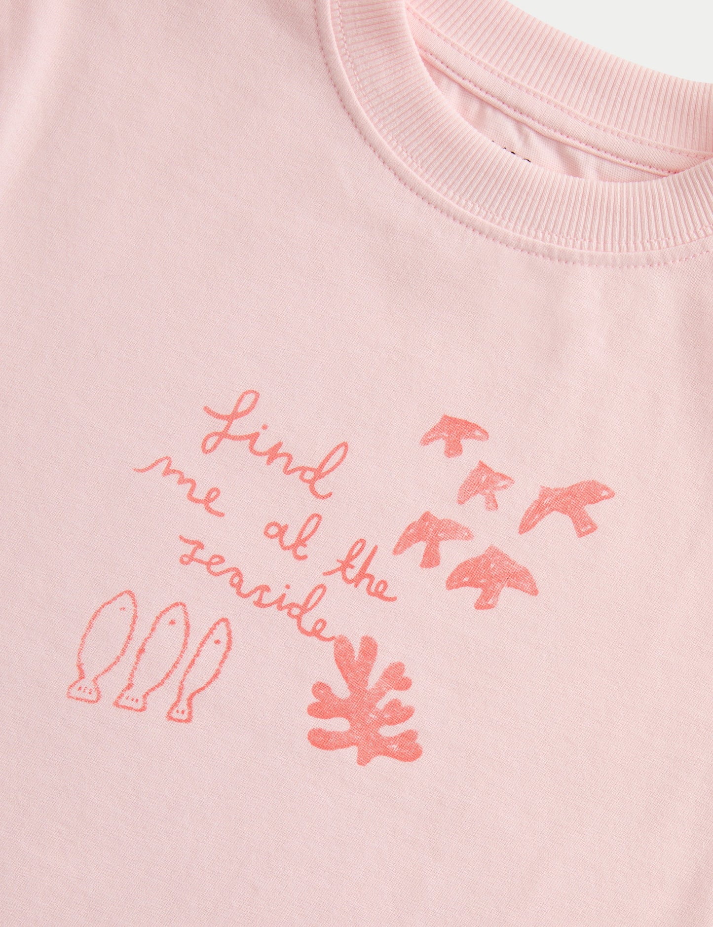Pamuklu Desenli T-shirt