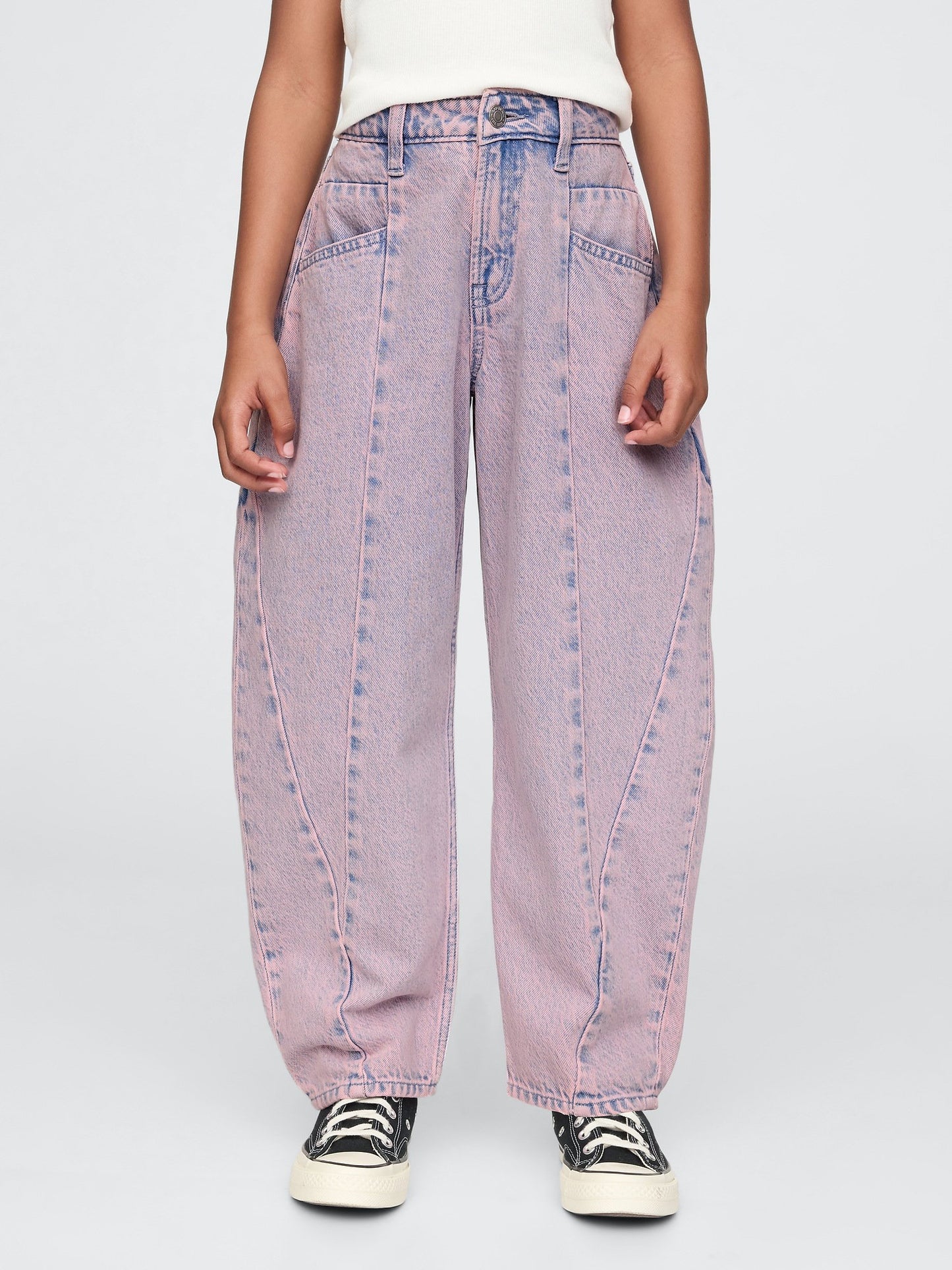Pembe Horseshoe Jean Pantolon