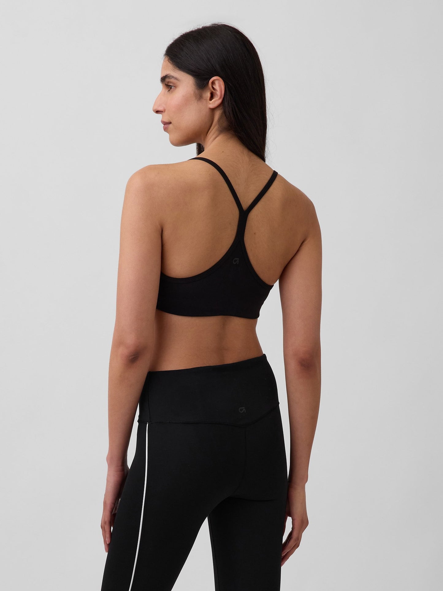 Siyah Gapfit Smooth Racerback Spor Sütyeni