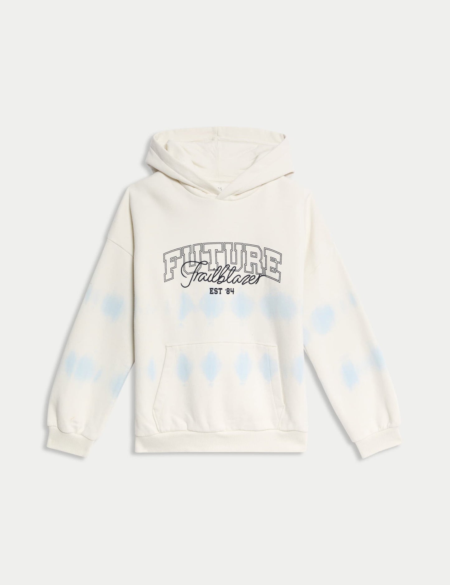 Pamuklu Ombre Grafikli Sweatshirt (6-16 Yaş)