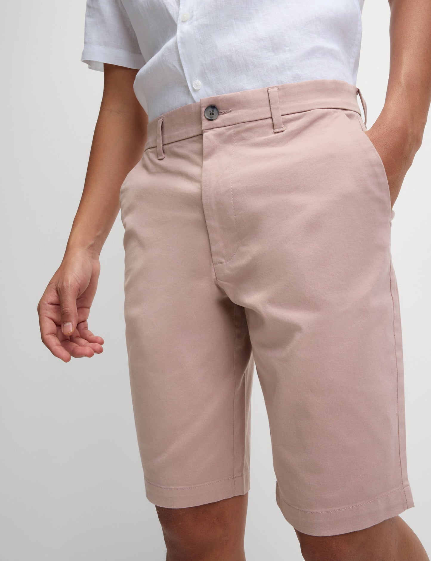 Regular Fit Streç Chino Şort