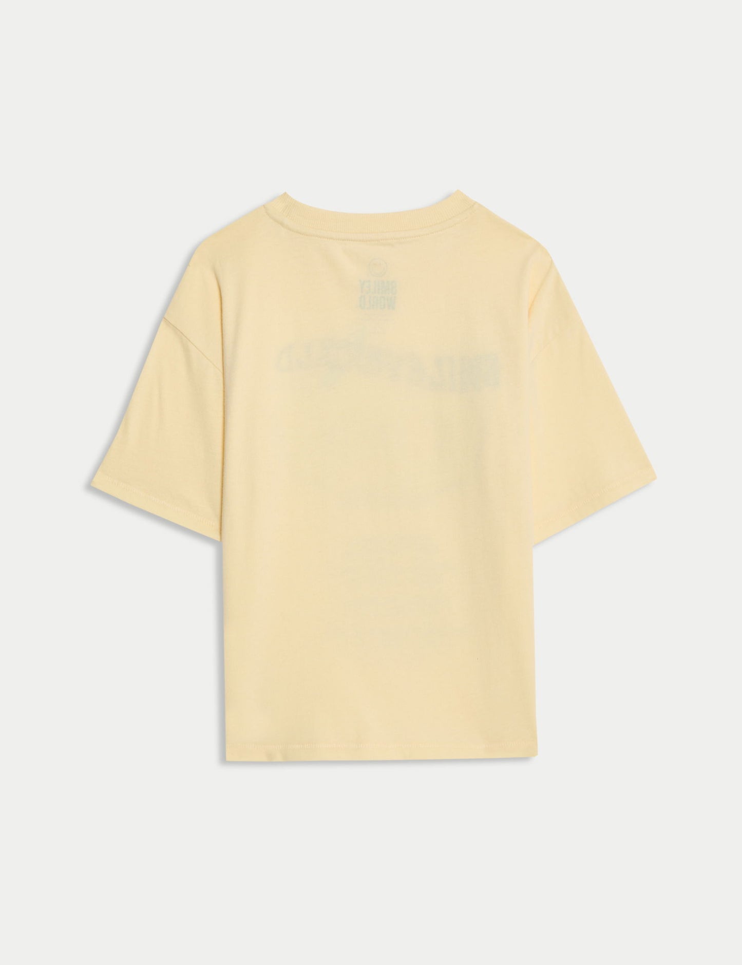 Saf Pamuk Smiley T-shirt (2–8 Yaş)