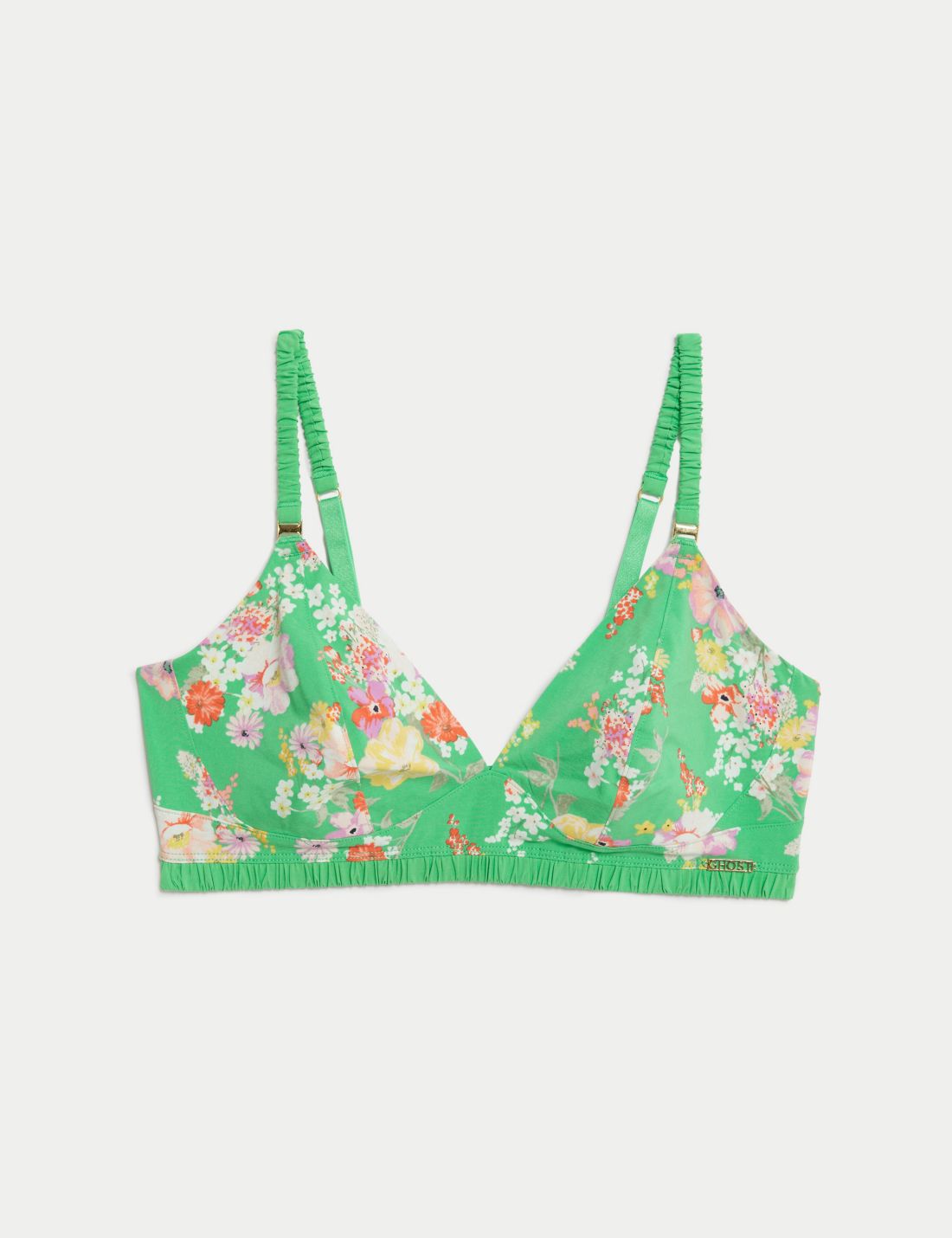 Annie Çiçek Desenli Balensiz Bralet