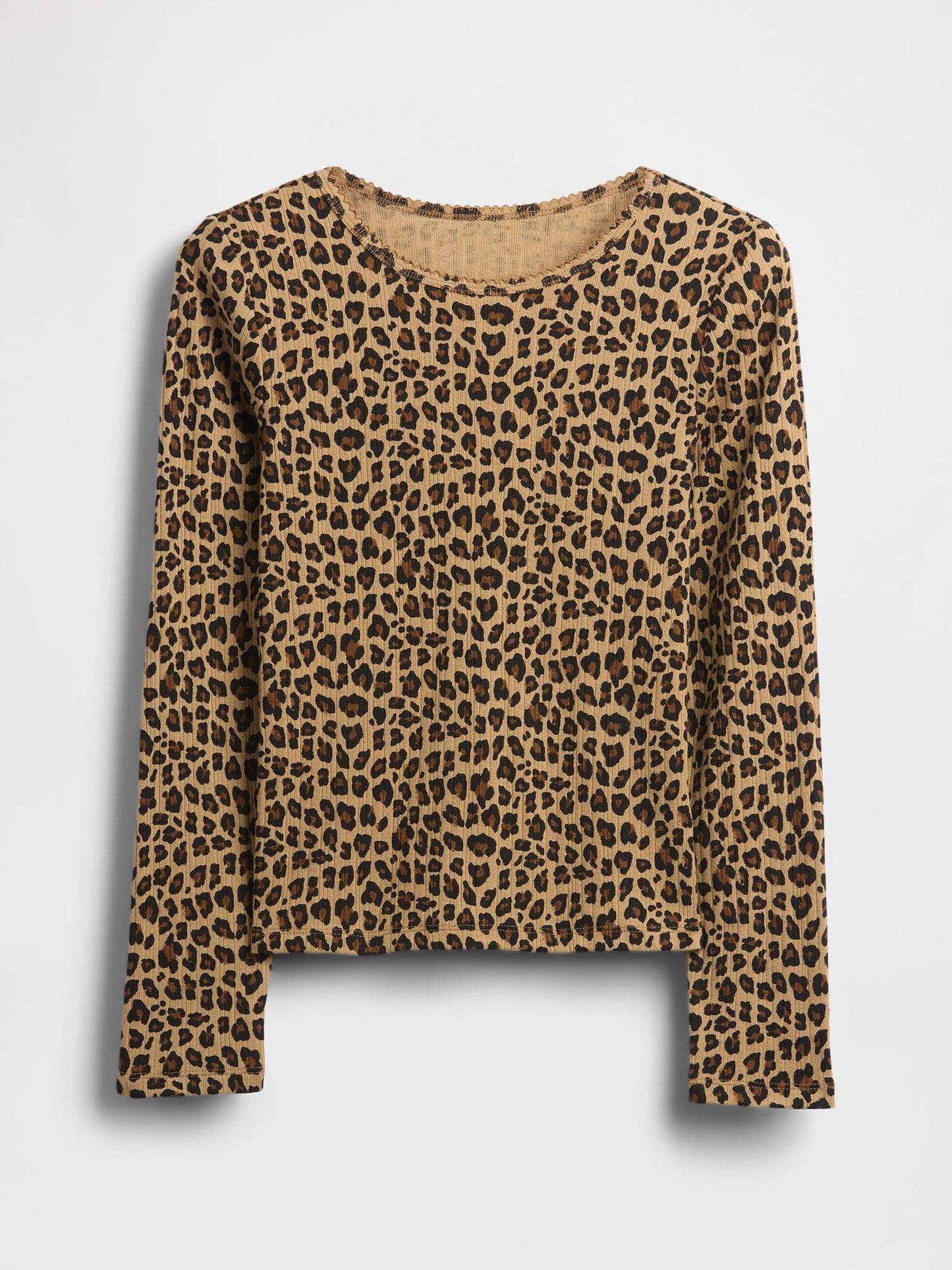 Kahverengi Kids Fitilli T-shirt