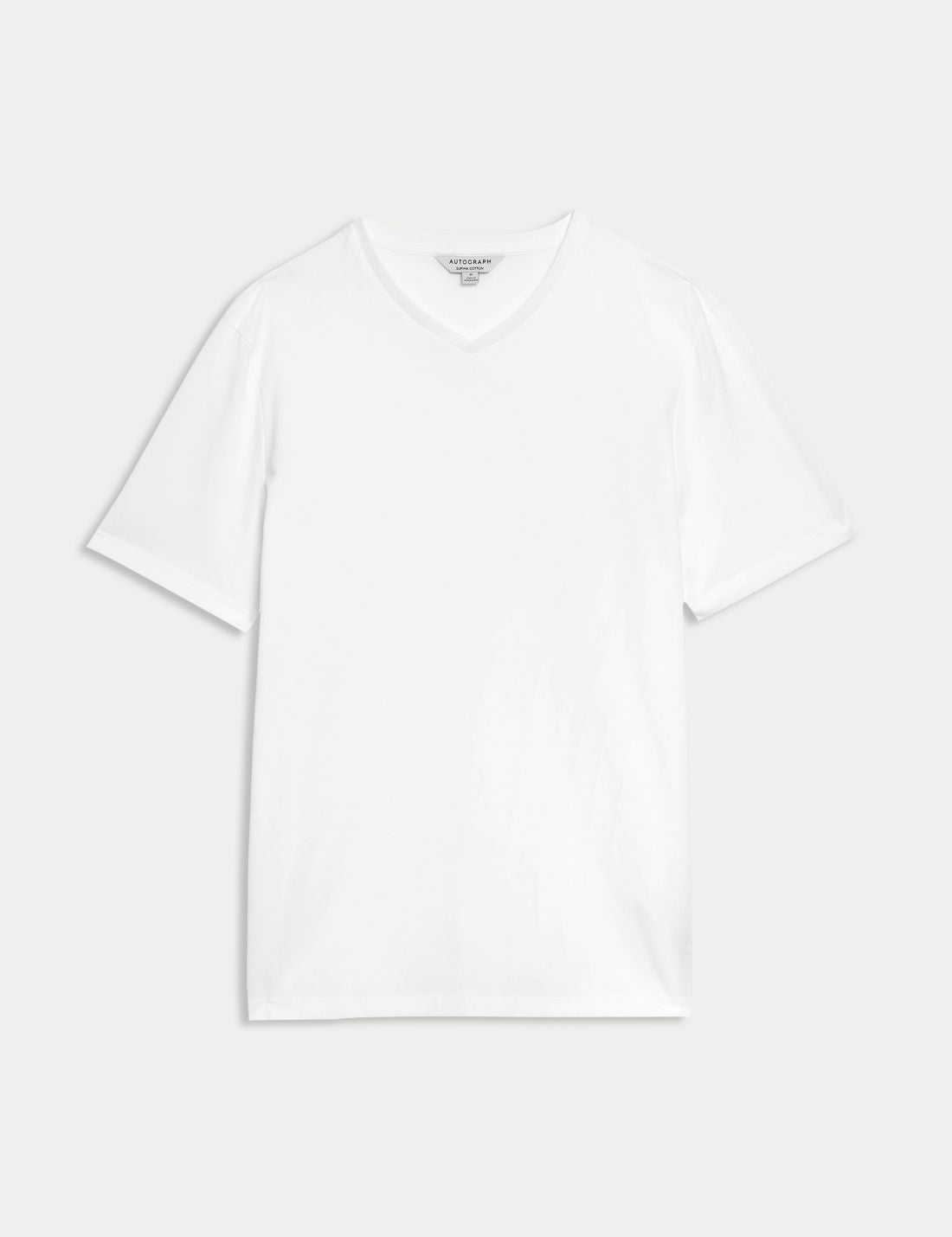 Yumuşak Dokulu V Yaka T-shirt