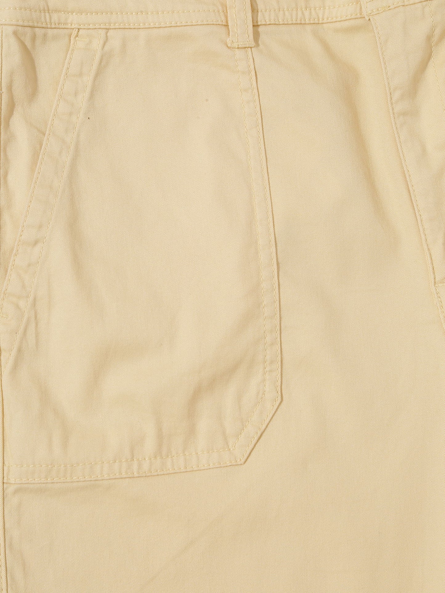 Krem High Rise Girlfriend Utility Khaki Washwell™ Pantolon