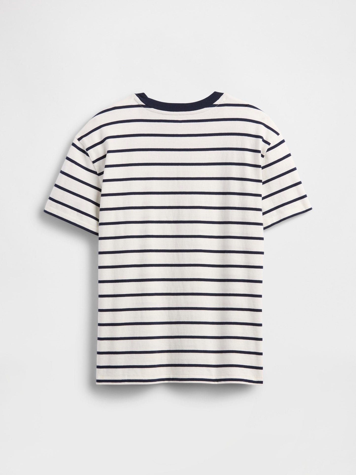 Lacivert Bisiklet Yaka T-shirt