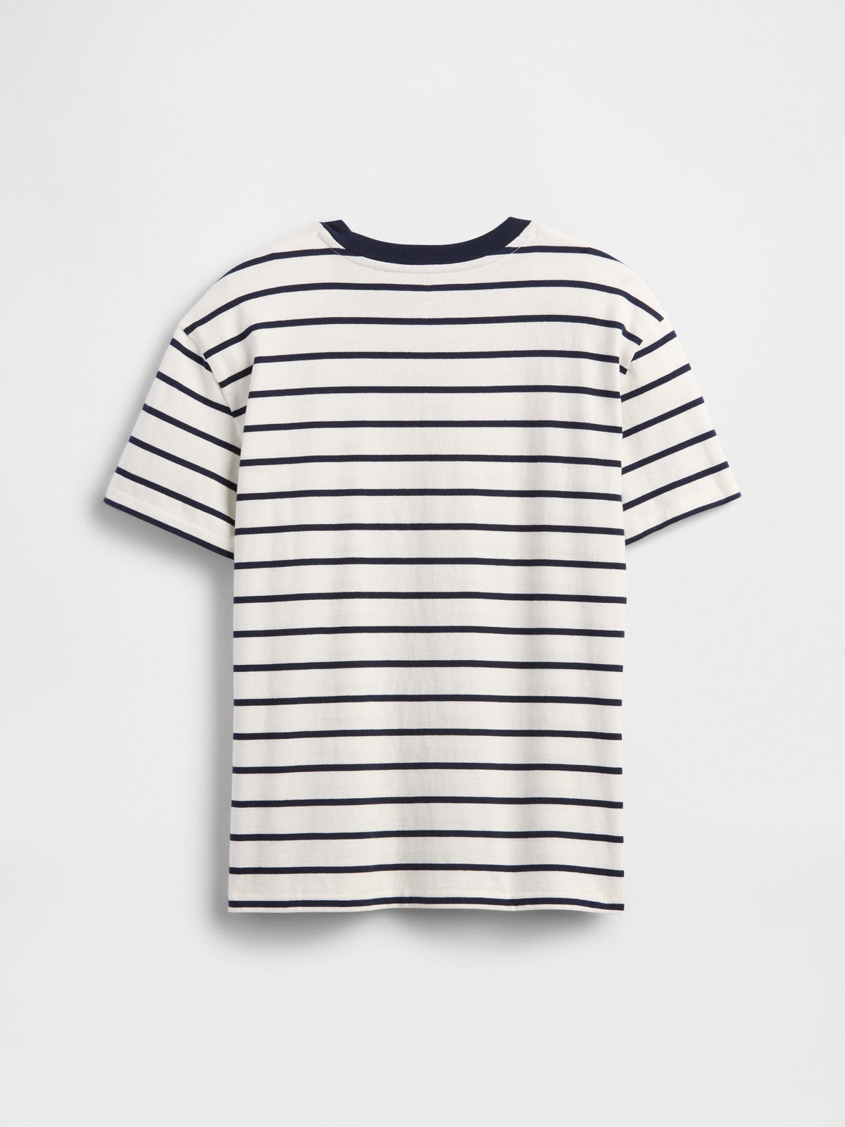 Lacivert Bisiklet Yaka T-shirt