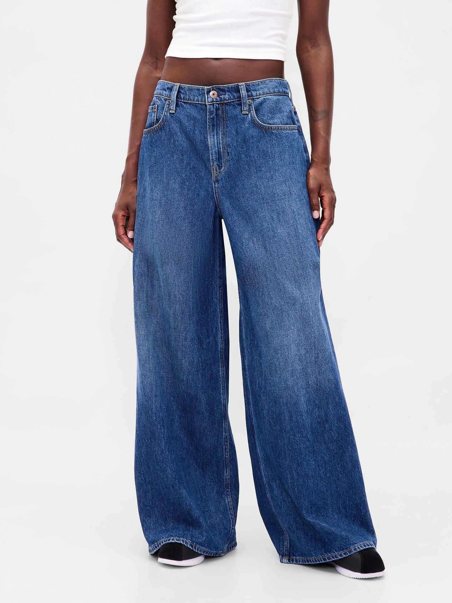Mavi Low Rise Extra Baggy Jean Pantolon