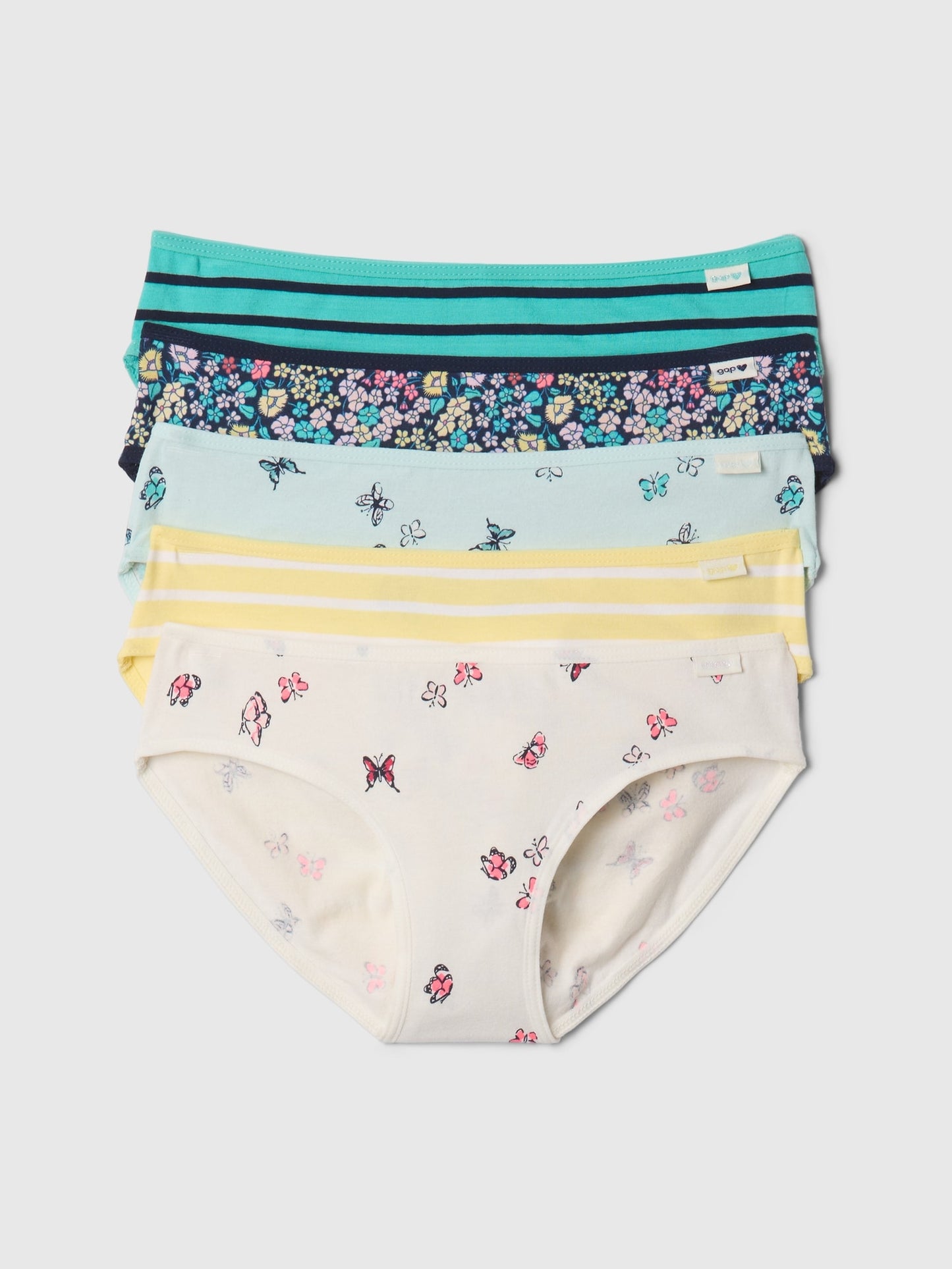 Çok Renkli Bikini Külot (5'li)