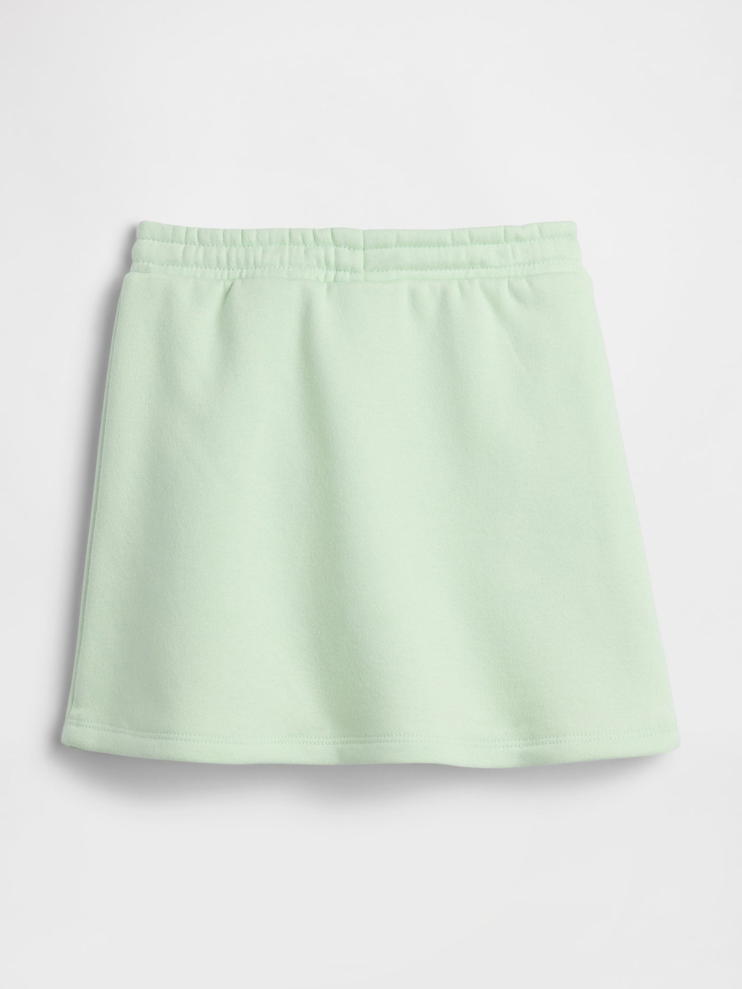 Açık Yeşil Pull-on Logo Şort Etek