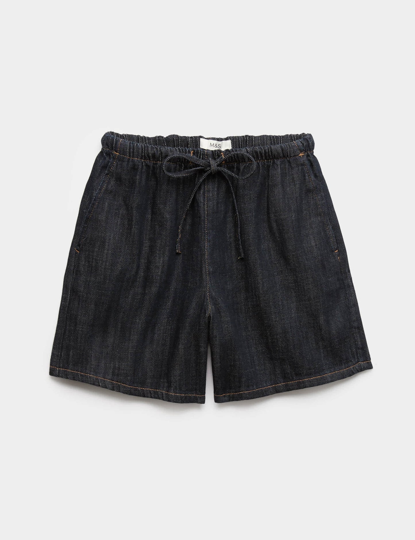 Pamuklu Denim Şort