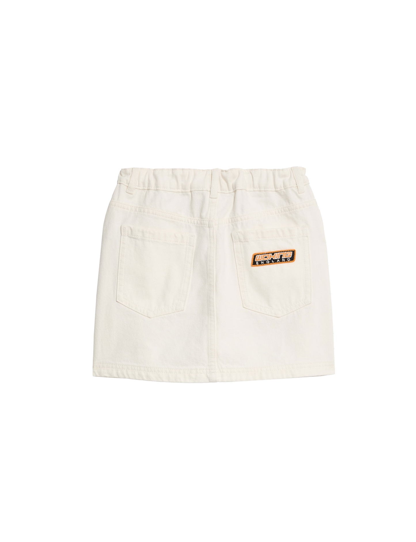 Mclaren:trade_mark: F1 Takımı Temalı %100 Pamuklu Denim Mini Etek (2–16 Yaş)