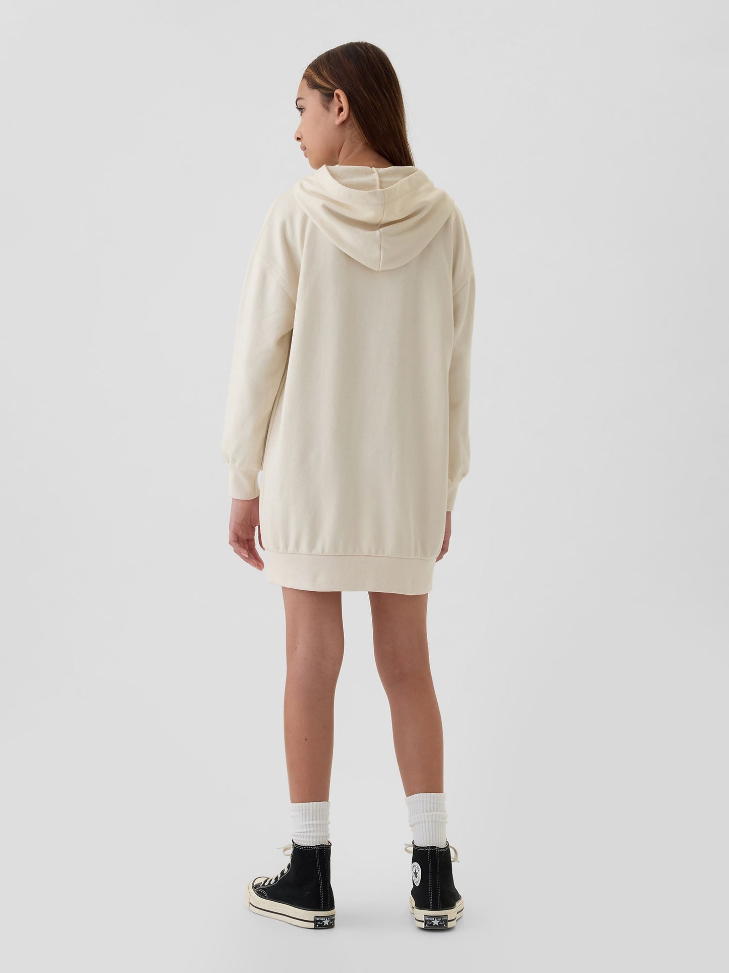 Bej Vintage Soft Gap Logo Sweatshirt Elbise