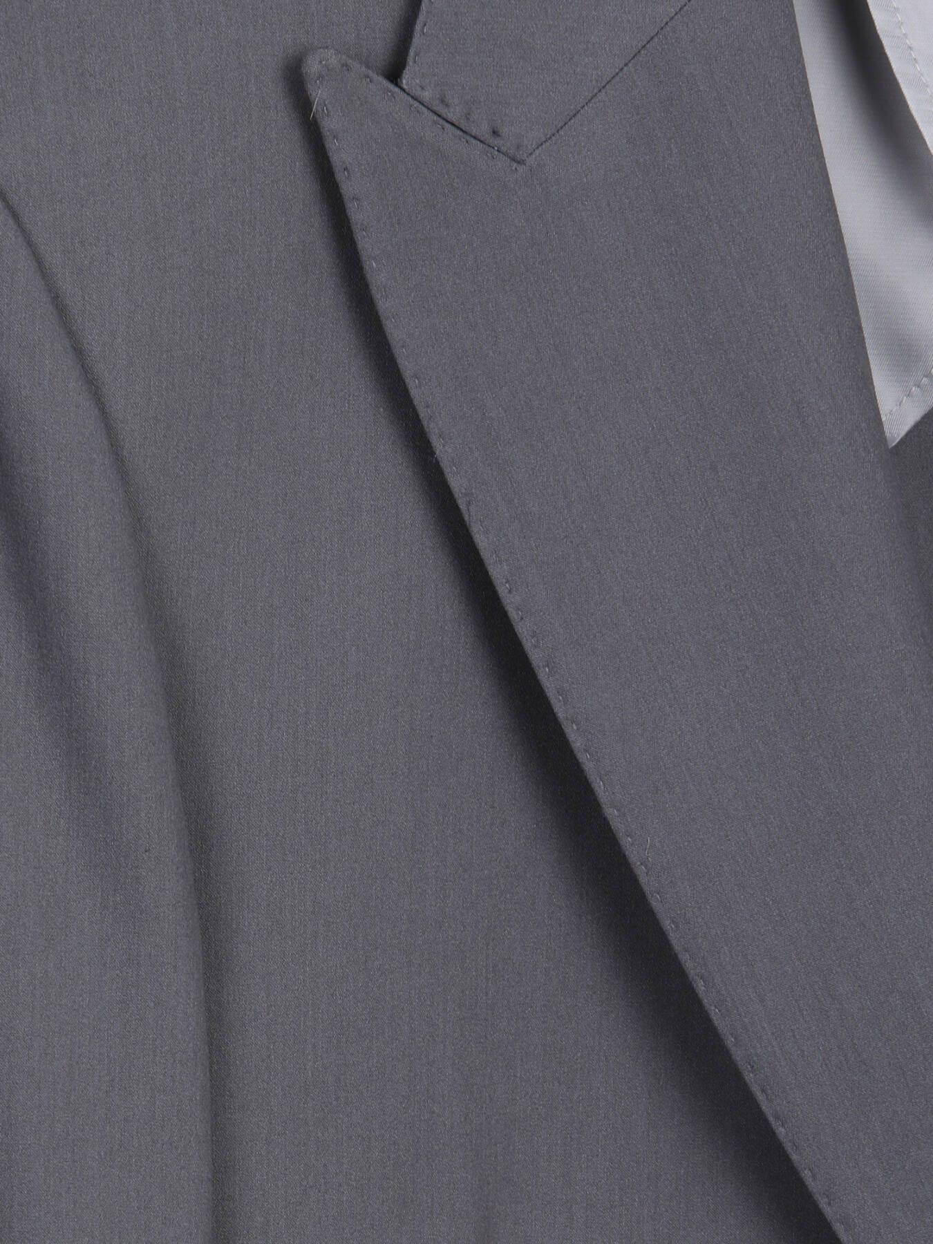 Gri Düz Modern Fit Takım Elbise