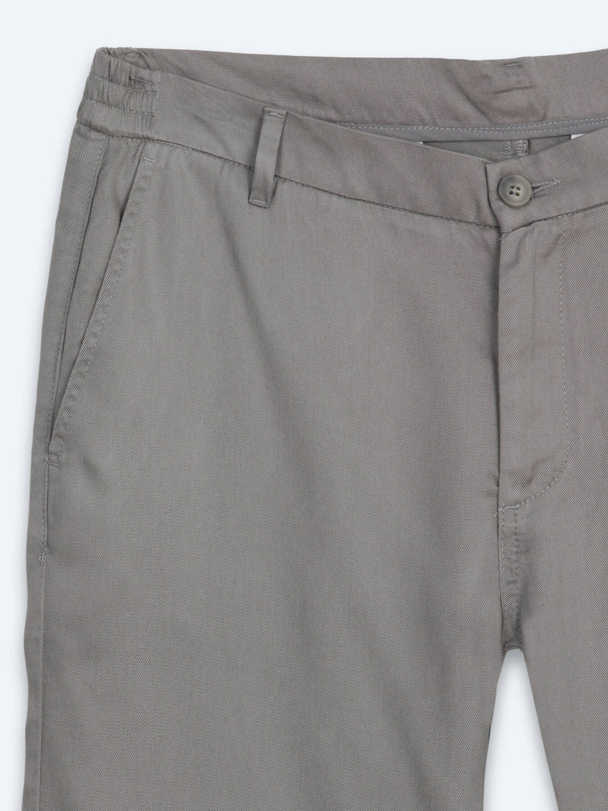 Gri Kumaş Jogging Fit Casual Pantolon