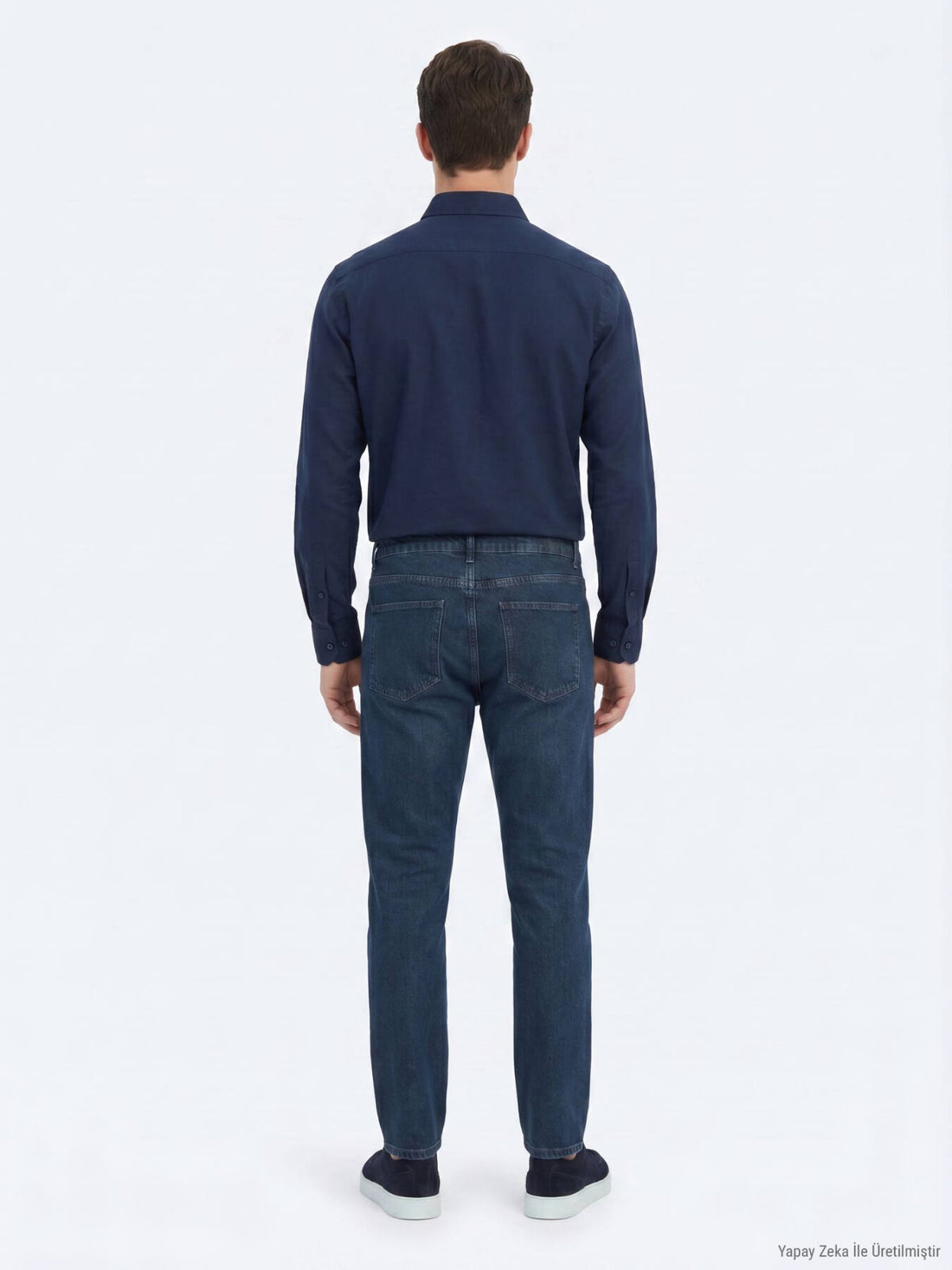 Indigo Regular Fit Denim %100 Pamuk Pantolon